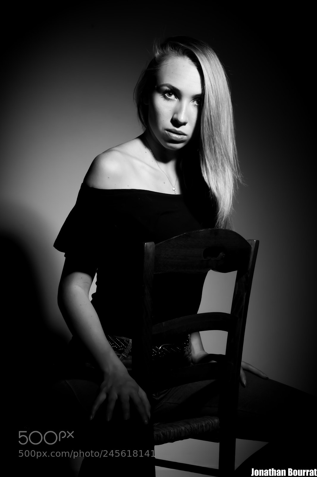 Canon EOS 60D sample photo. Portrait black white in photography