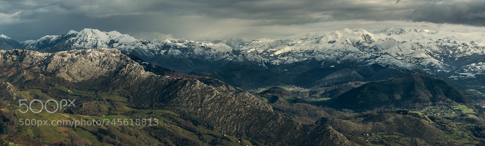 Nikon D3400 sample photo. Mountains in all his photography