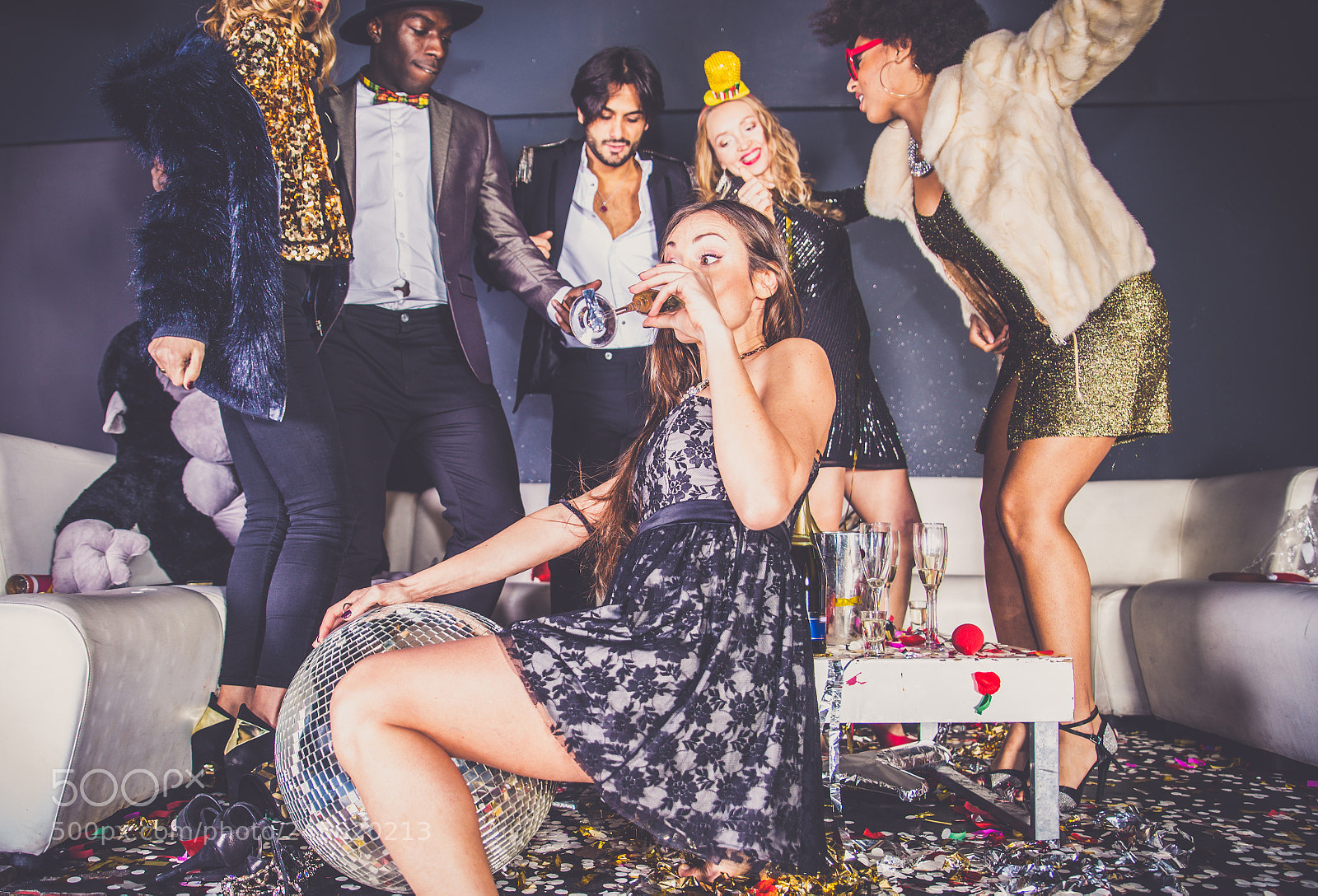 Nikon D610 sample photo. Friends having party in photography
