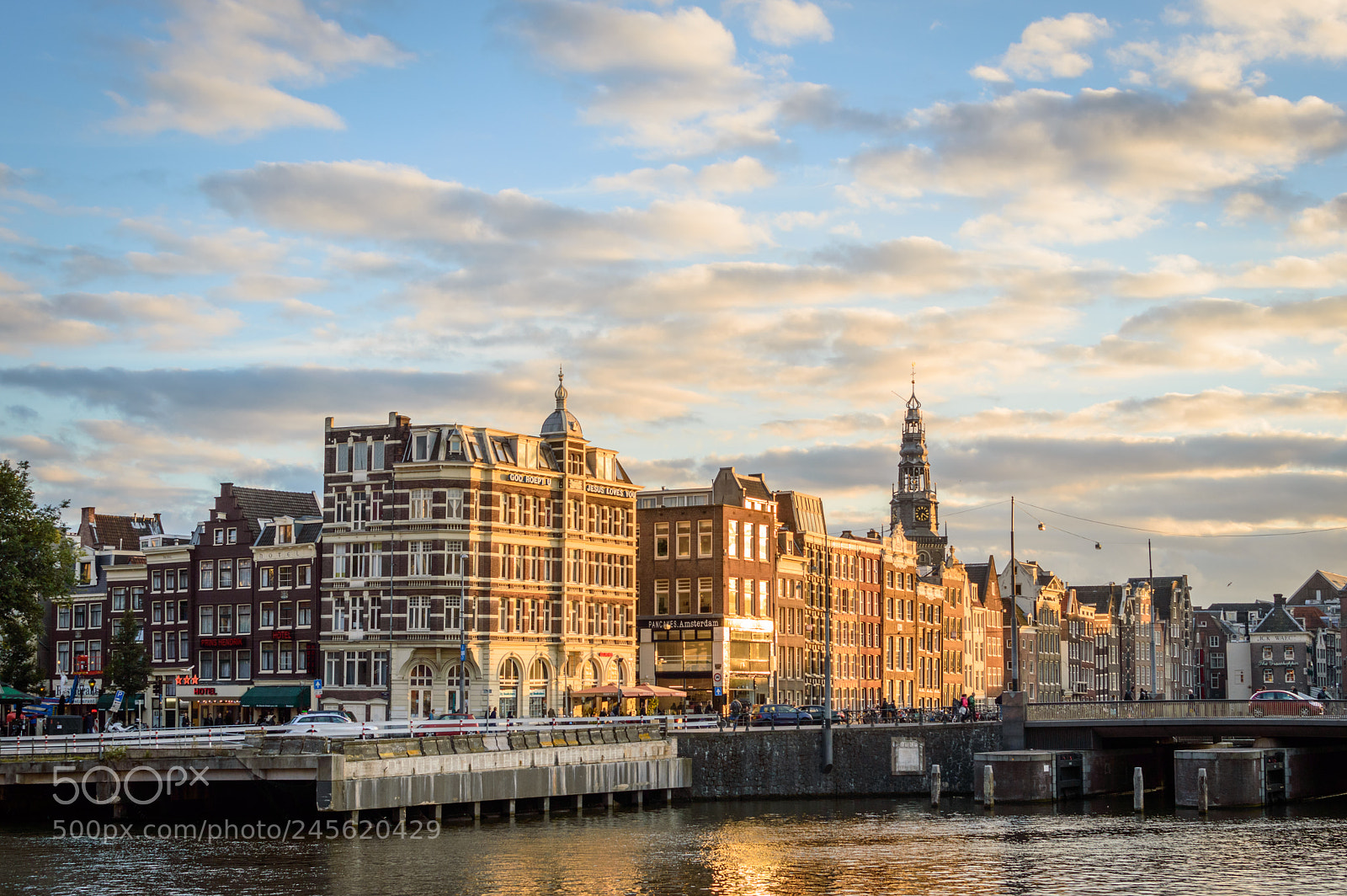 Nikon D3200 sample photo. Amsterdam damrak in the photography
