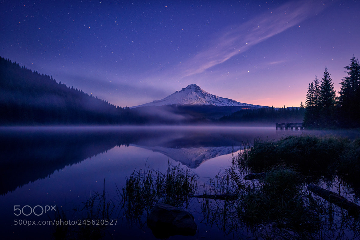 Nikon D810 sample photo. Mount hood chimney photography