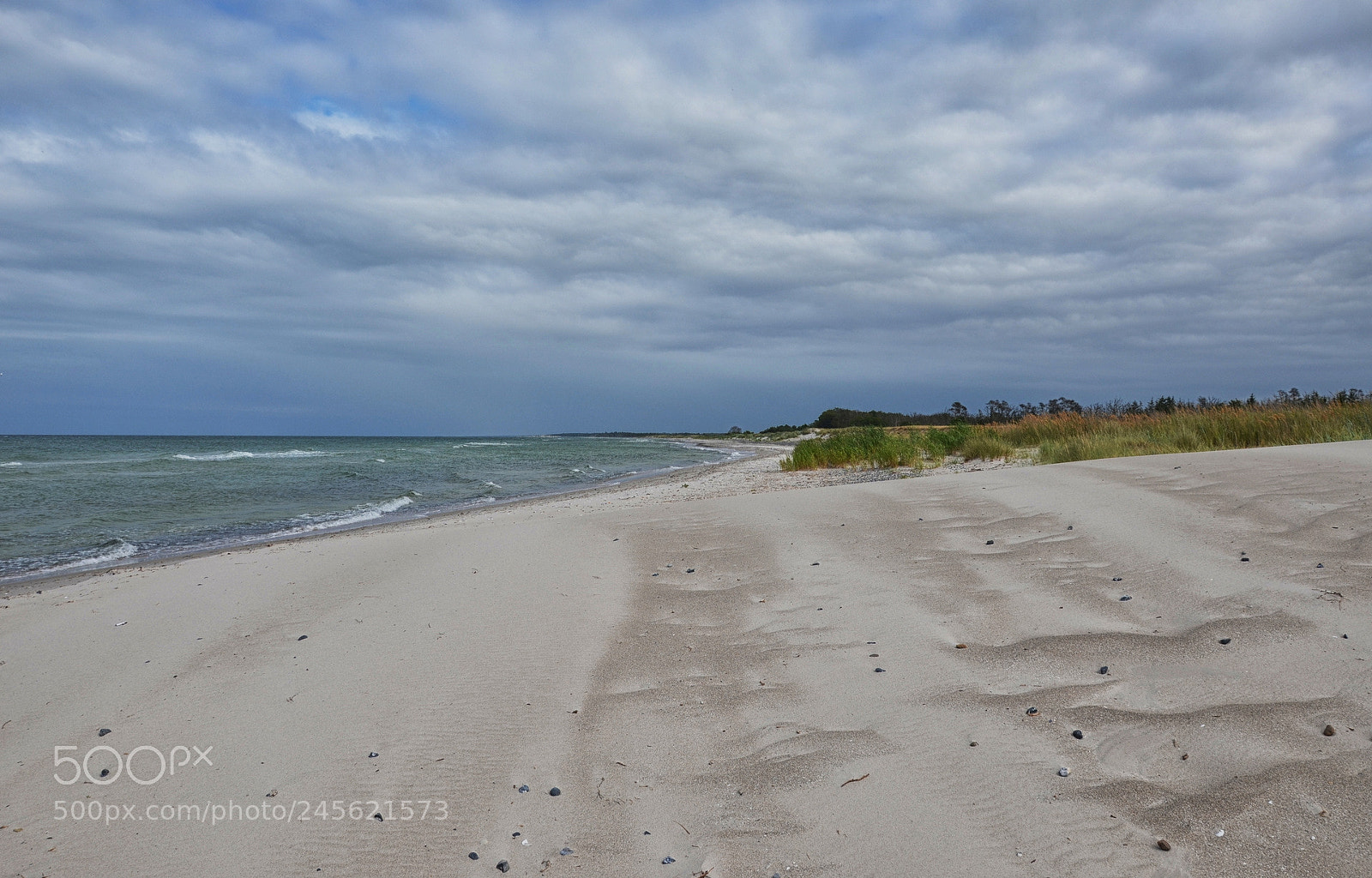 Nikon D5100 sample photo. Zingst - lonely beach photography