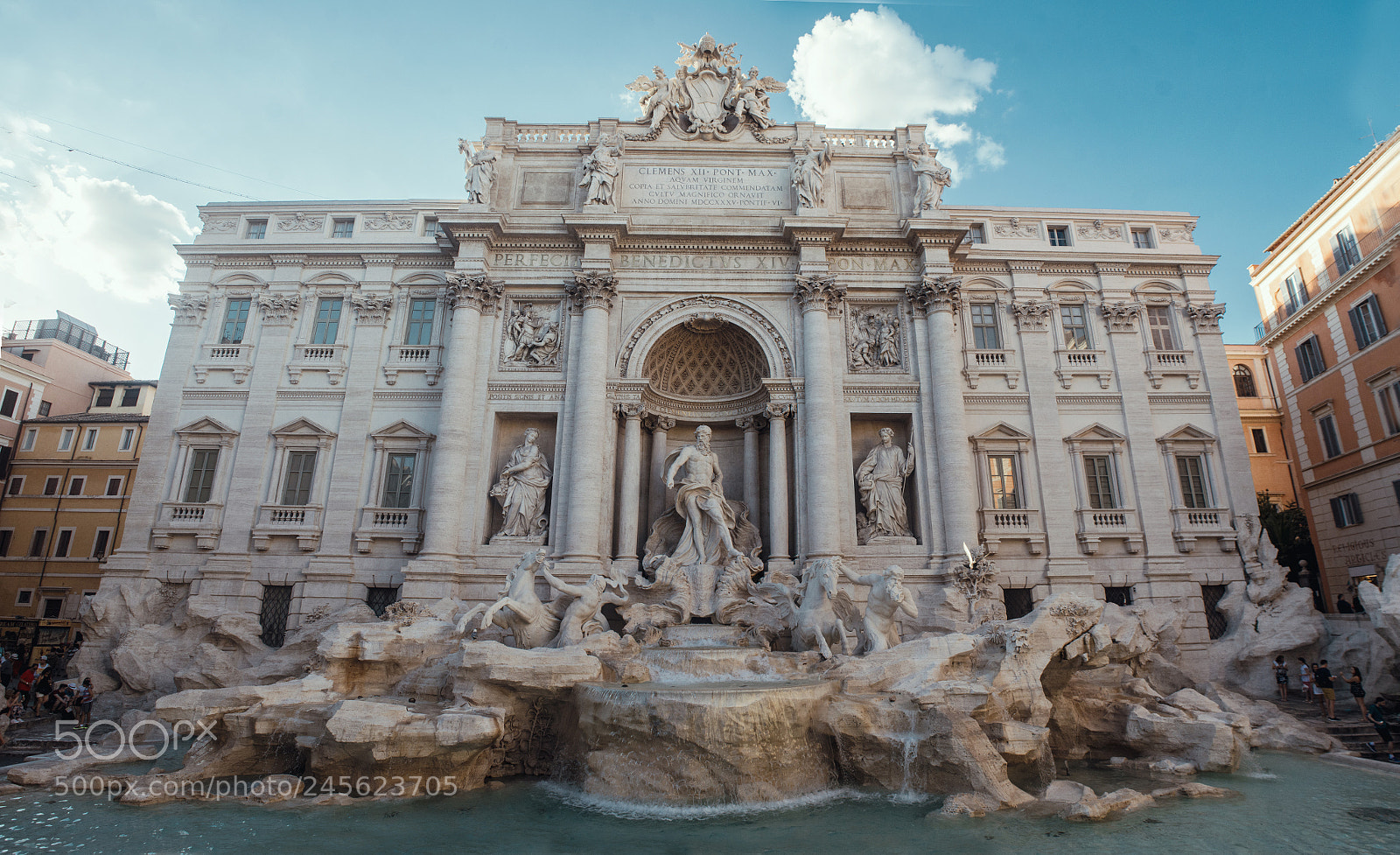 Nikon D7100 sample photo. Fontana di trevi photography
