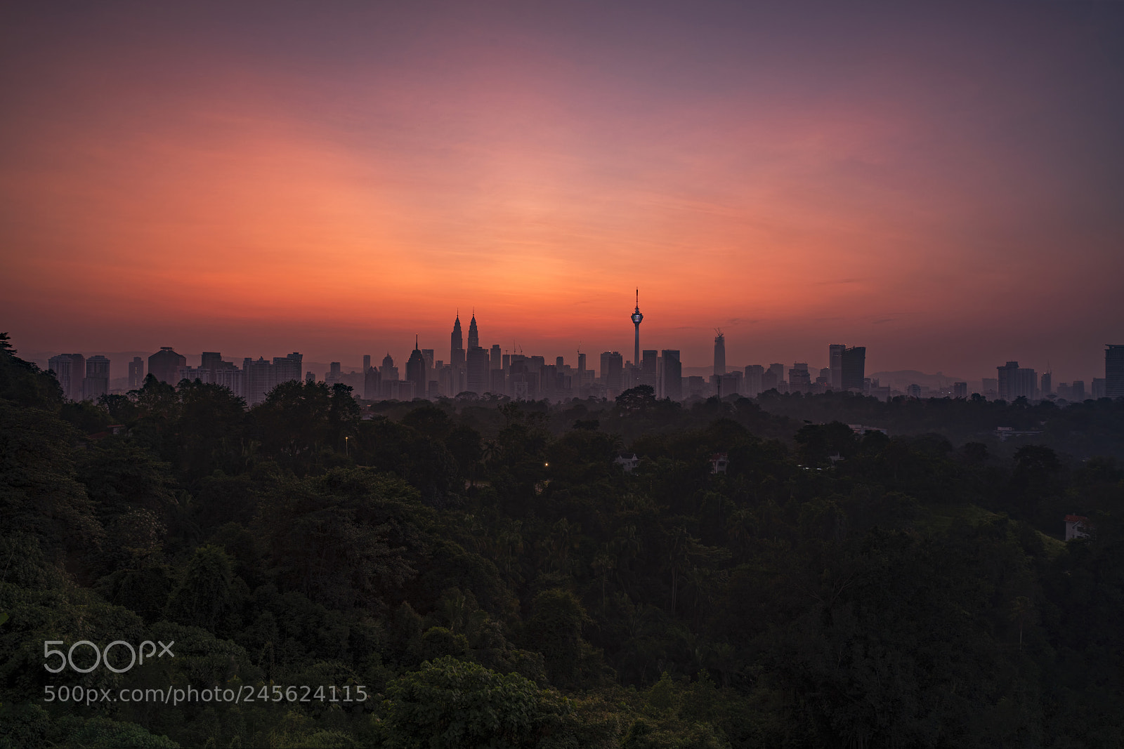 Sony a7R II sample photo. Glorious sunrise in kuala photography