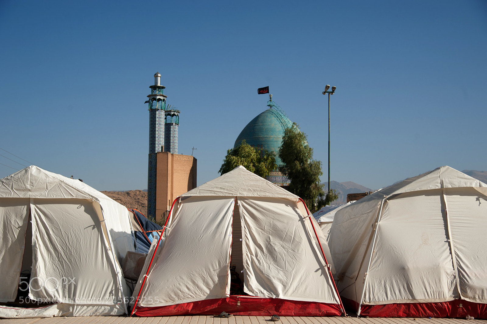 Nikon D700 sample photo. Temporary accommodation tents photography