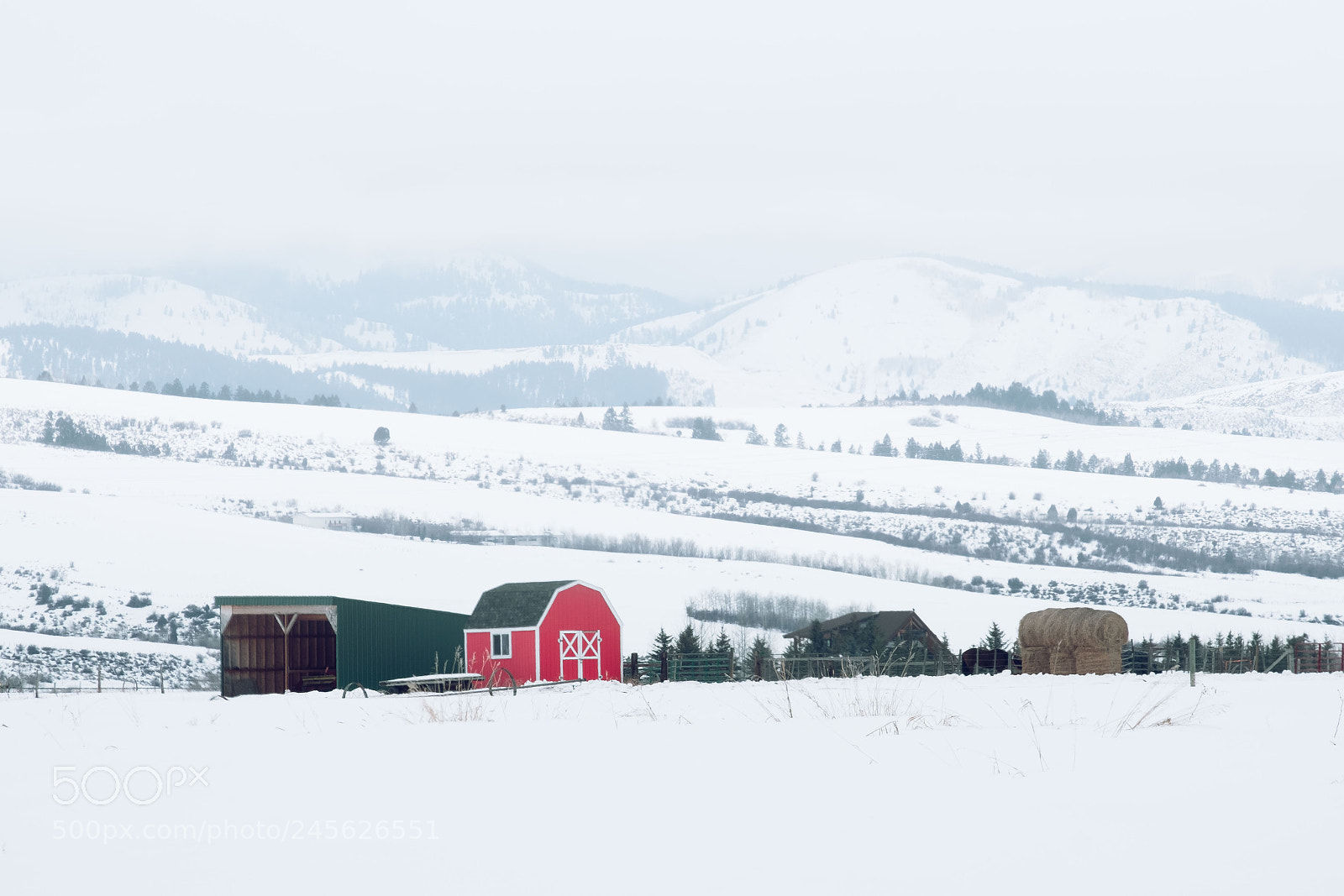 Fujifilm X-T20 sample photo. Red barn photography