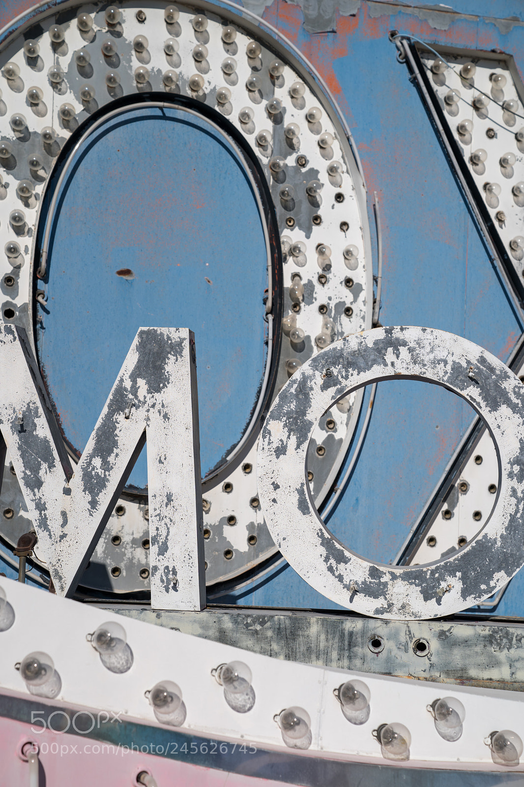 Sony a9 sample photo. Neon boneyard photography