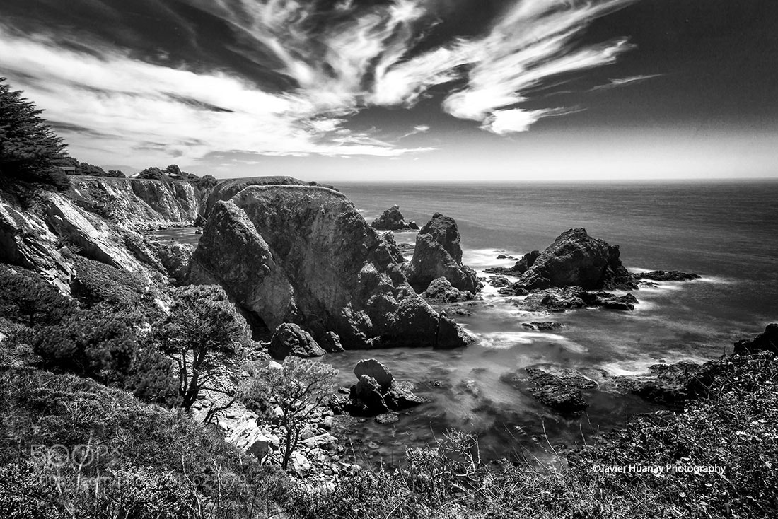 Nikon D800 sample photo. "california cliff" photography