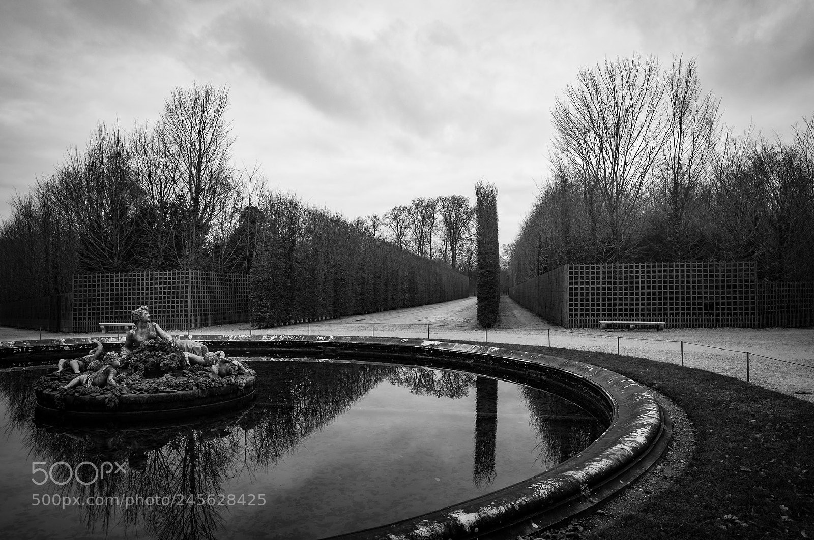 Nikon D850 sample photo. Versailles fountian photography