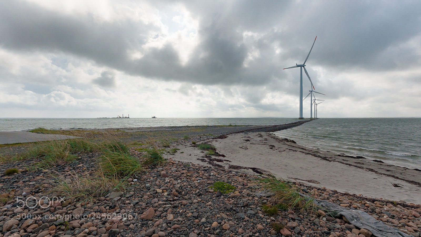 Sony Alpha DSLR-A700 sample photo. Windkraft photography