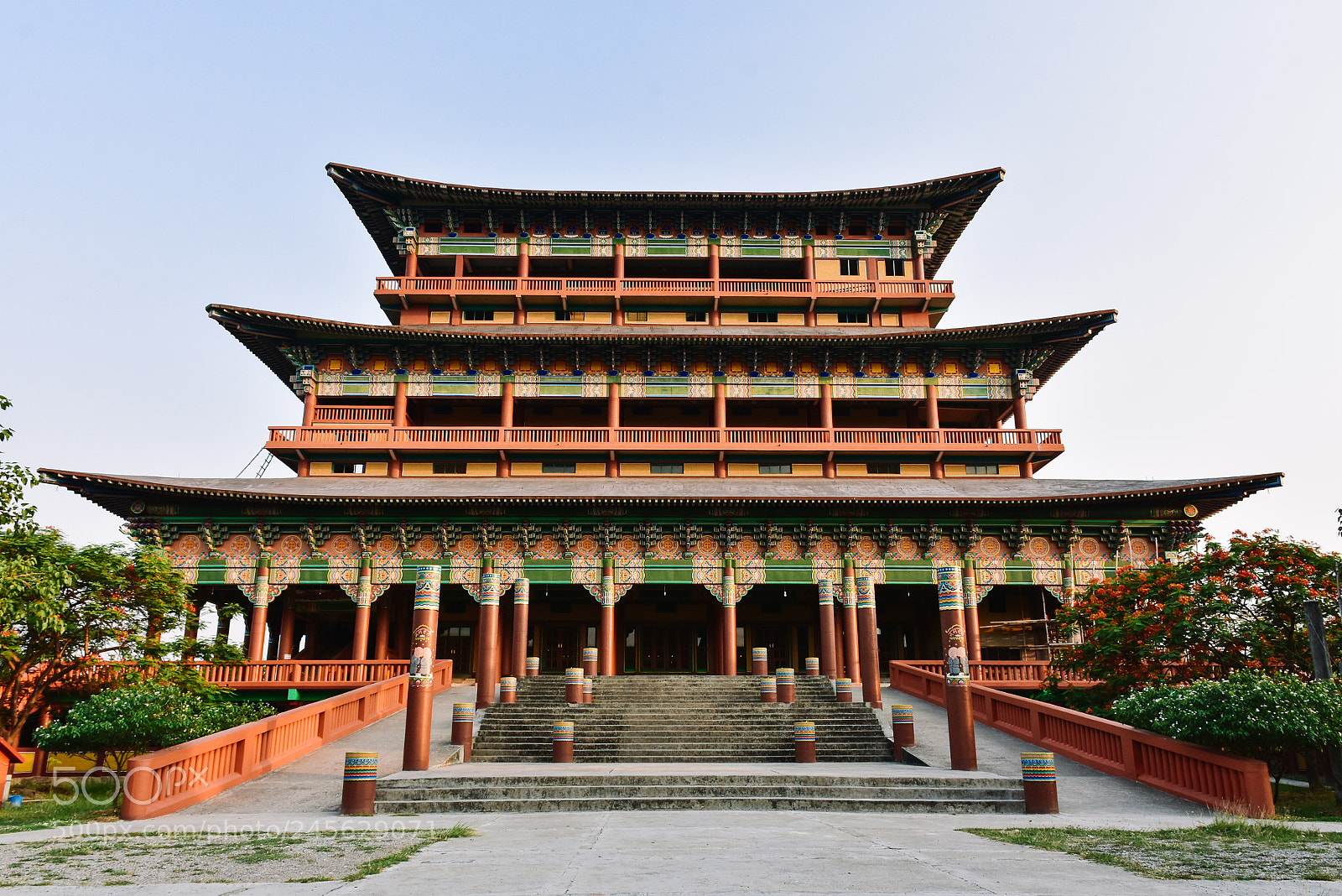 Nikon D7200 sample photo. Korean monastery photography