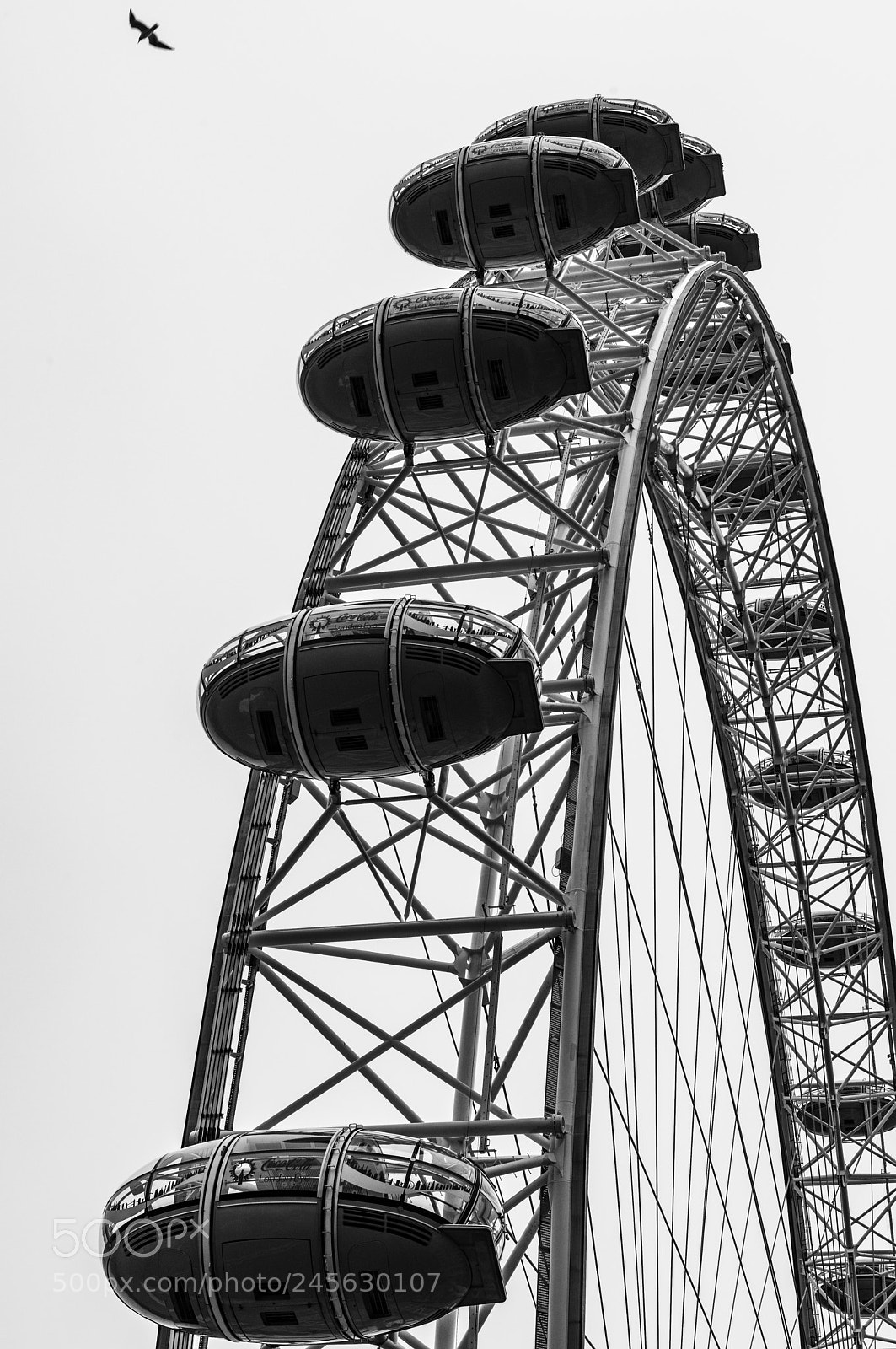 Nikon D810 sample photo. London eye photography