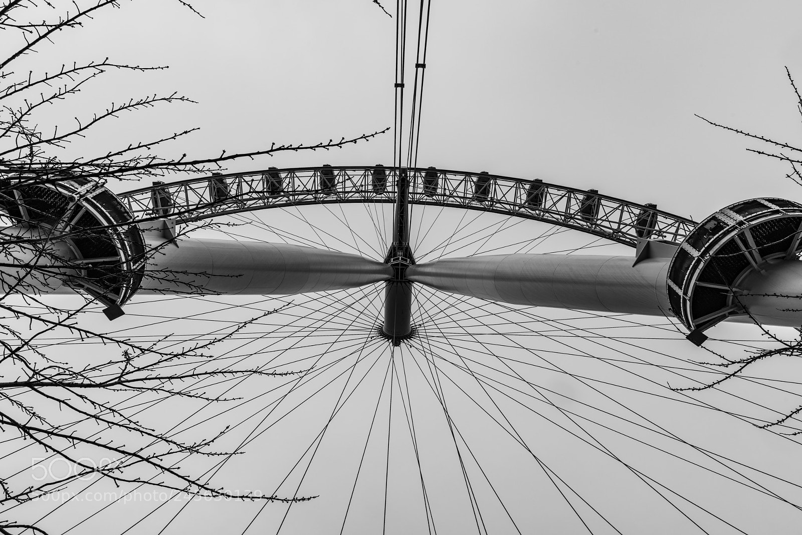Nikon D810 sample photo. London eye photography