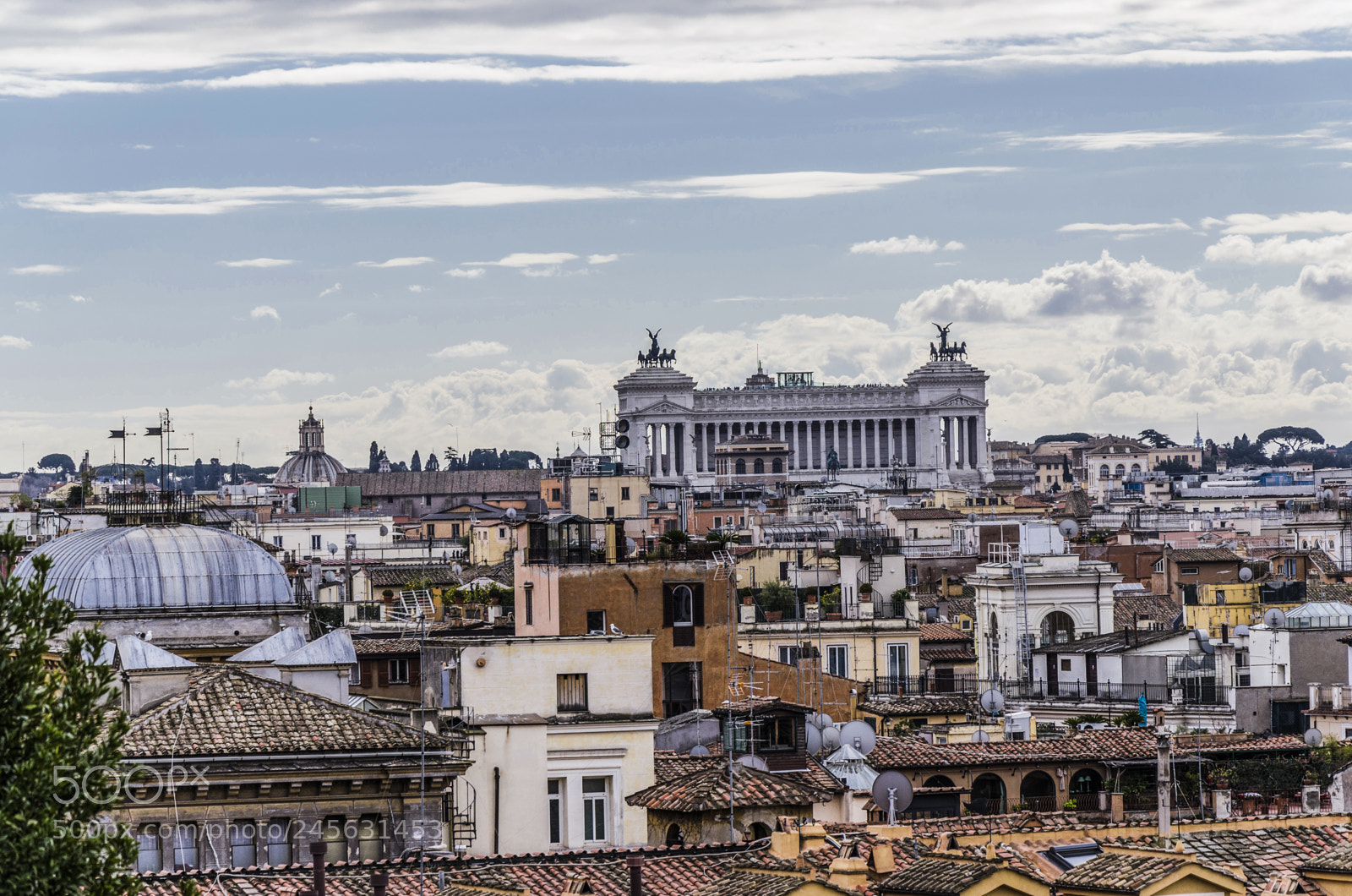 Nikon D5100 sample photo. View to monumento nazionale photography