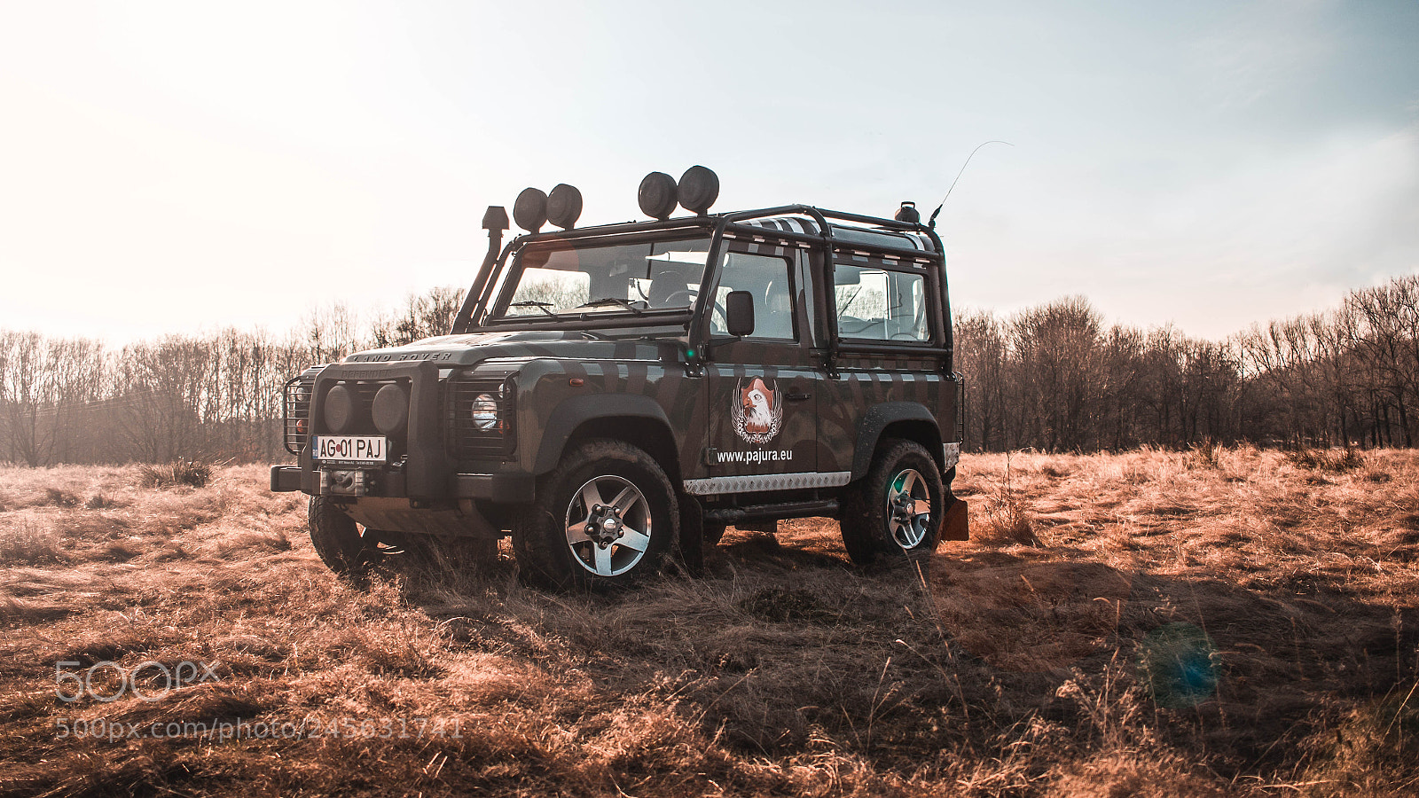Canon EOS 100D (EOS Rebel SL1 / EOS Kiss X7) sample photo. Land rover defender photography