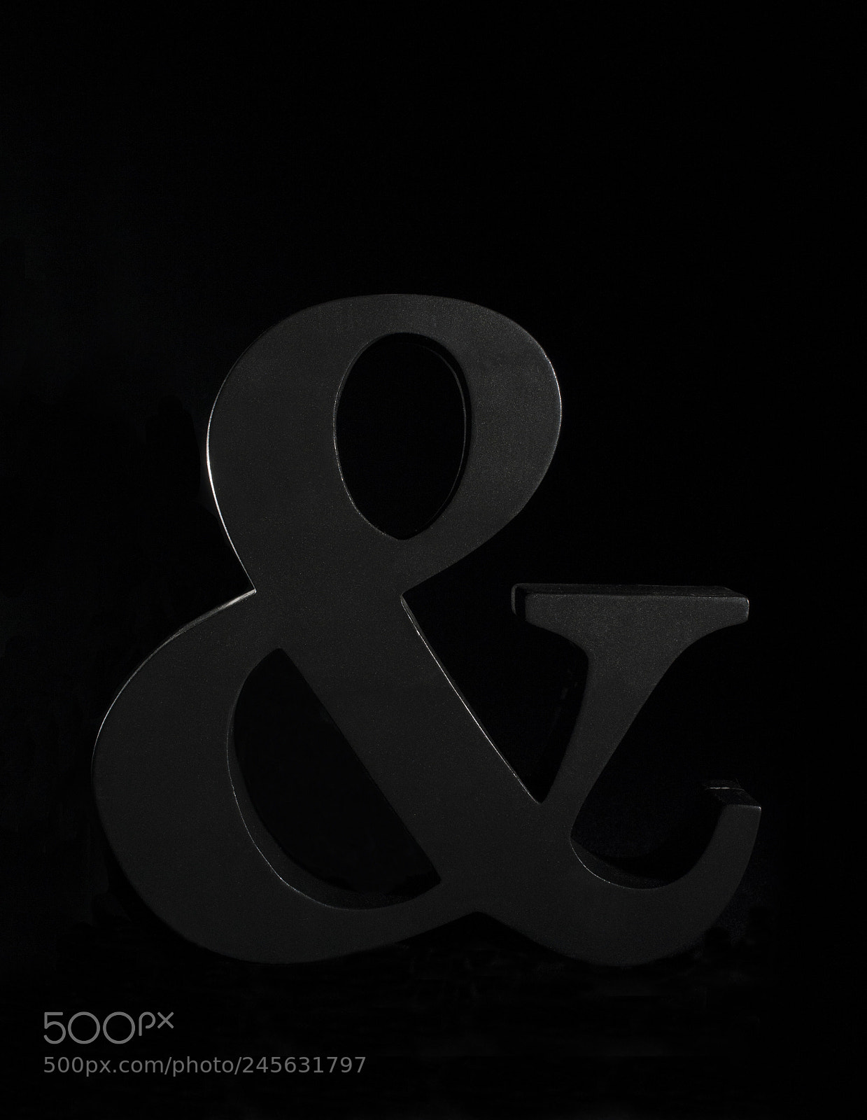 Nikon D300 sample photo. Ampersand symbol photography