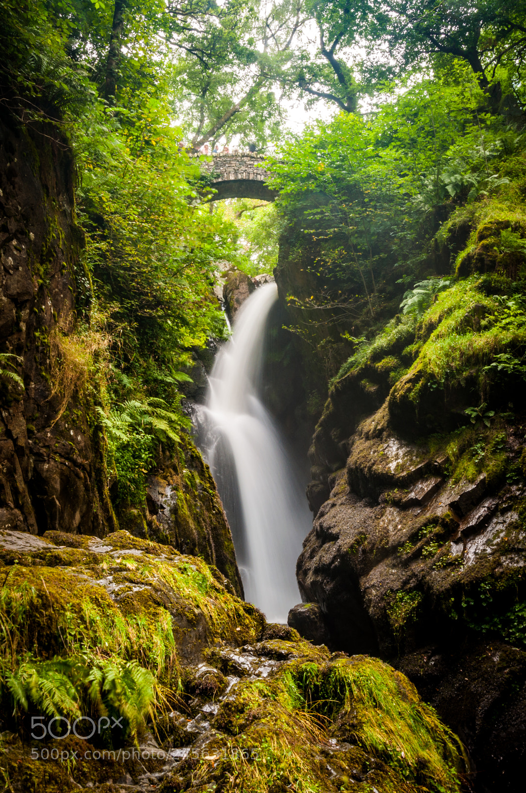 Nikon D90 sample photo. Aira force waterfall, the photography