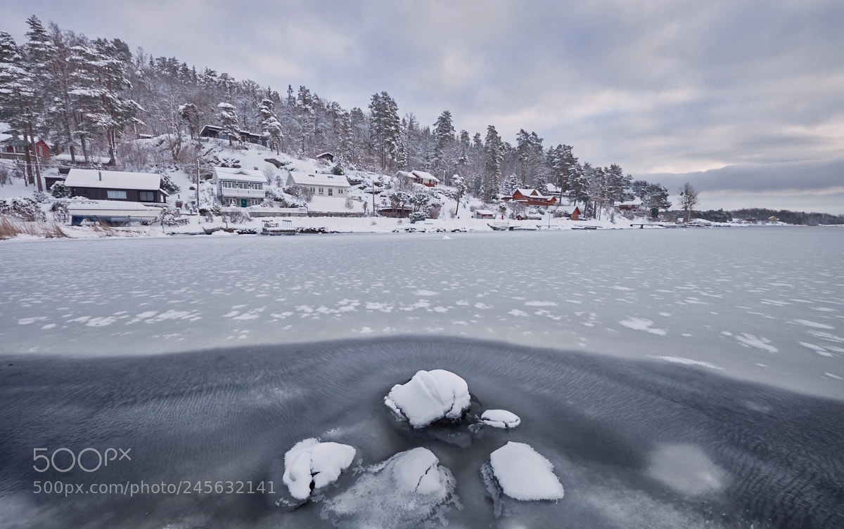 Fujifilm X-T1 sample photo. Winter scenery photography