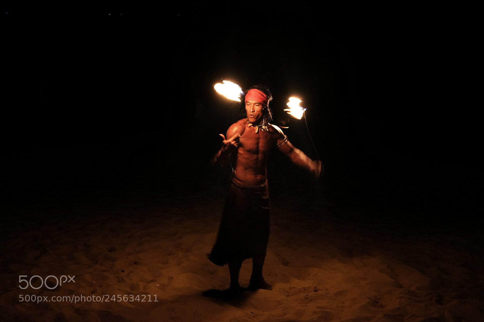 Fujifilm X-T10 sample photo. Fire show in thailand 2 photography