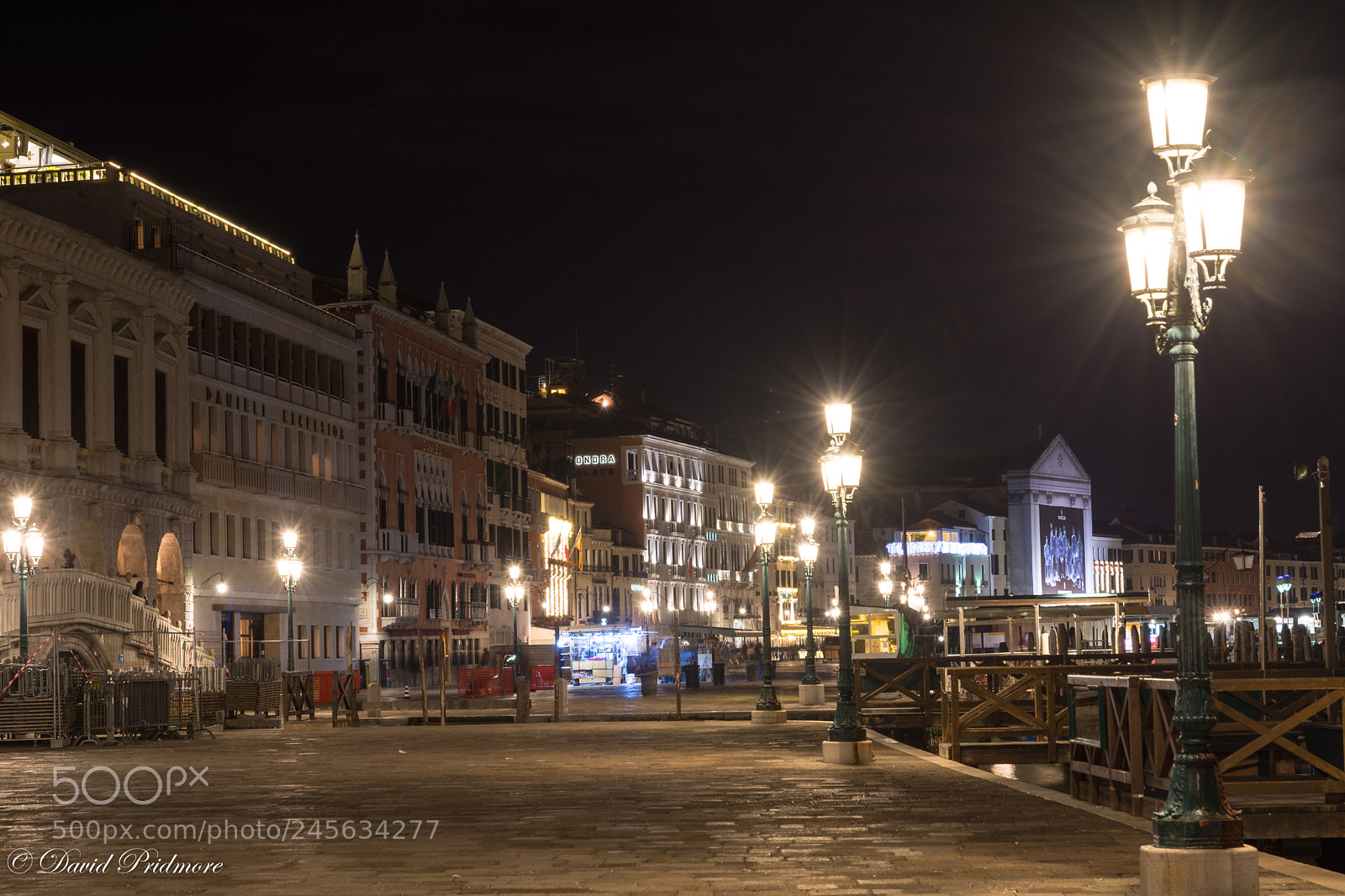 Nikon D7200 sample photo. Venice at night photography