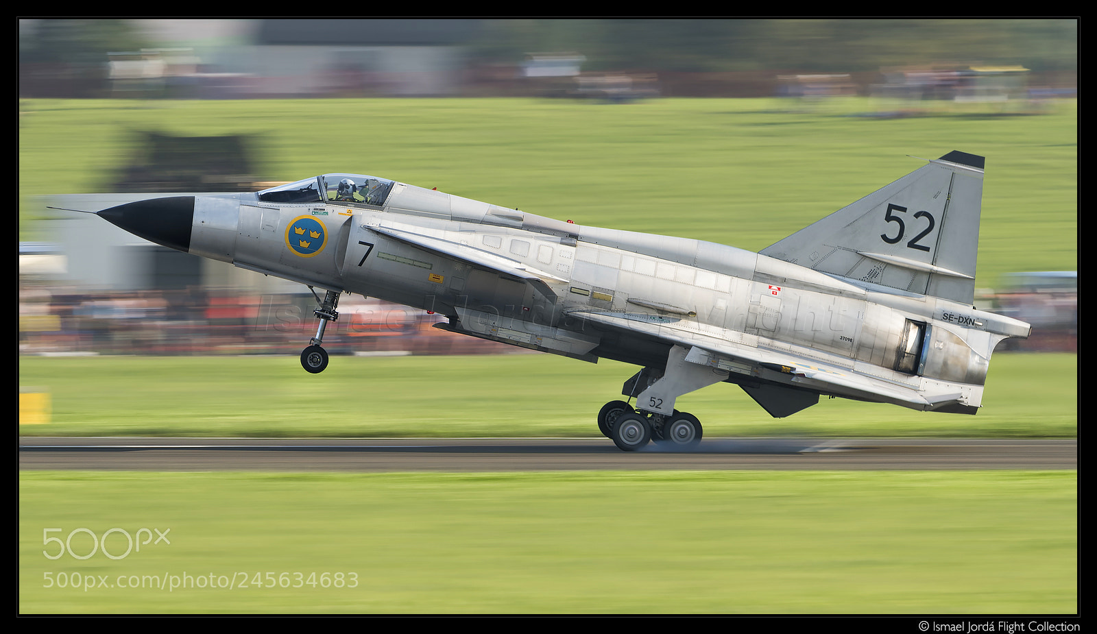 Nikon D810 sample photo. Saab viggen (2016) photography
