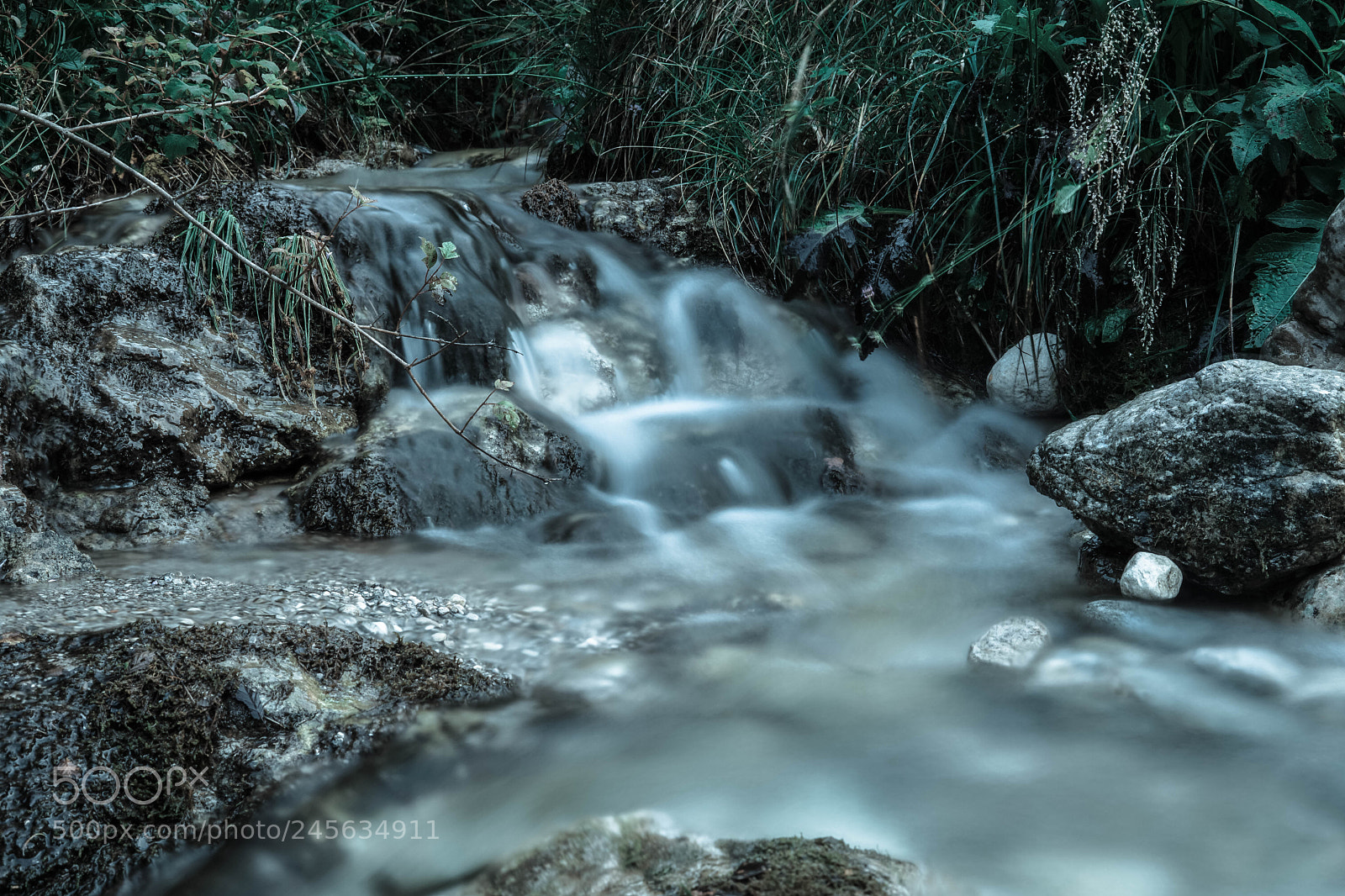 Sony a6300 sample photo. Long exposure fluß photography