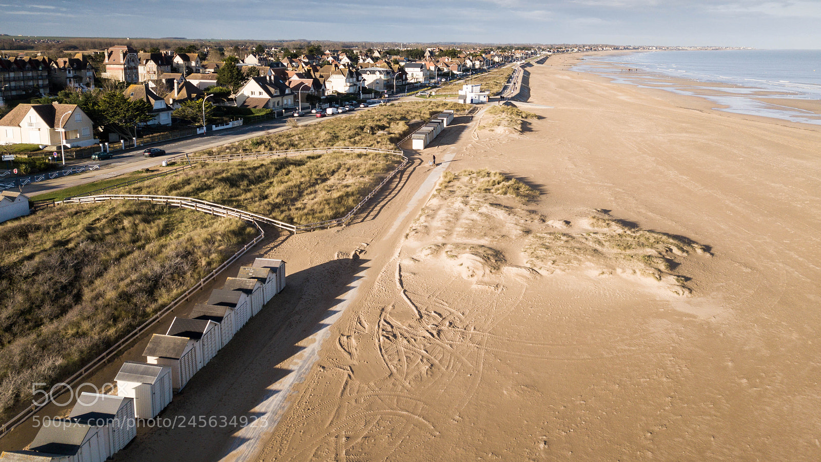 DJI FC220 sample photo. Ouistreham (france) photography
