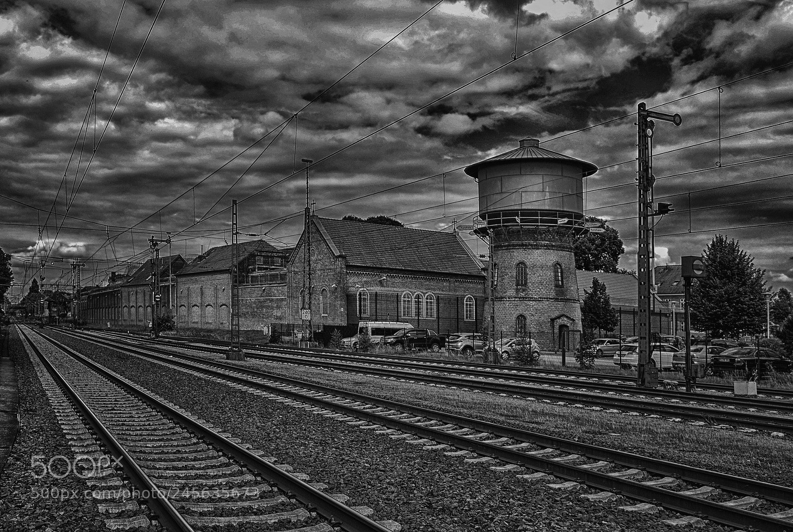 Nikon D5100 sample photo. Lingen, main station photography