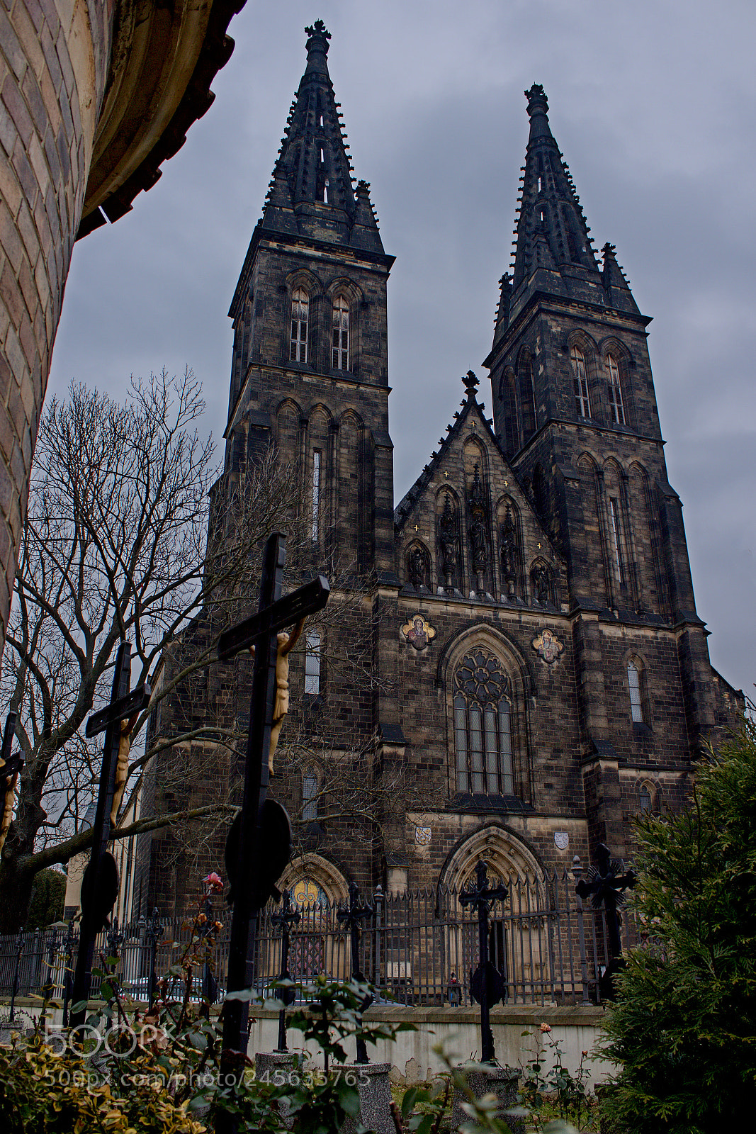 Canon EOS 100D (EOS Rebel SL1 / EOS Kiss X7) sample photo. Vyšehrad church photography