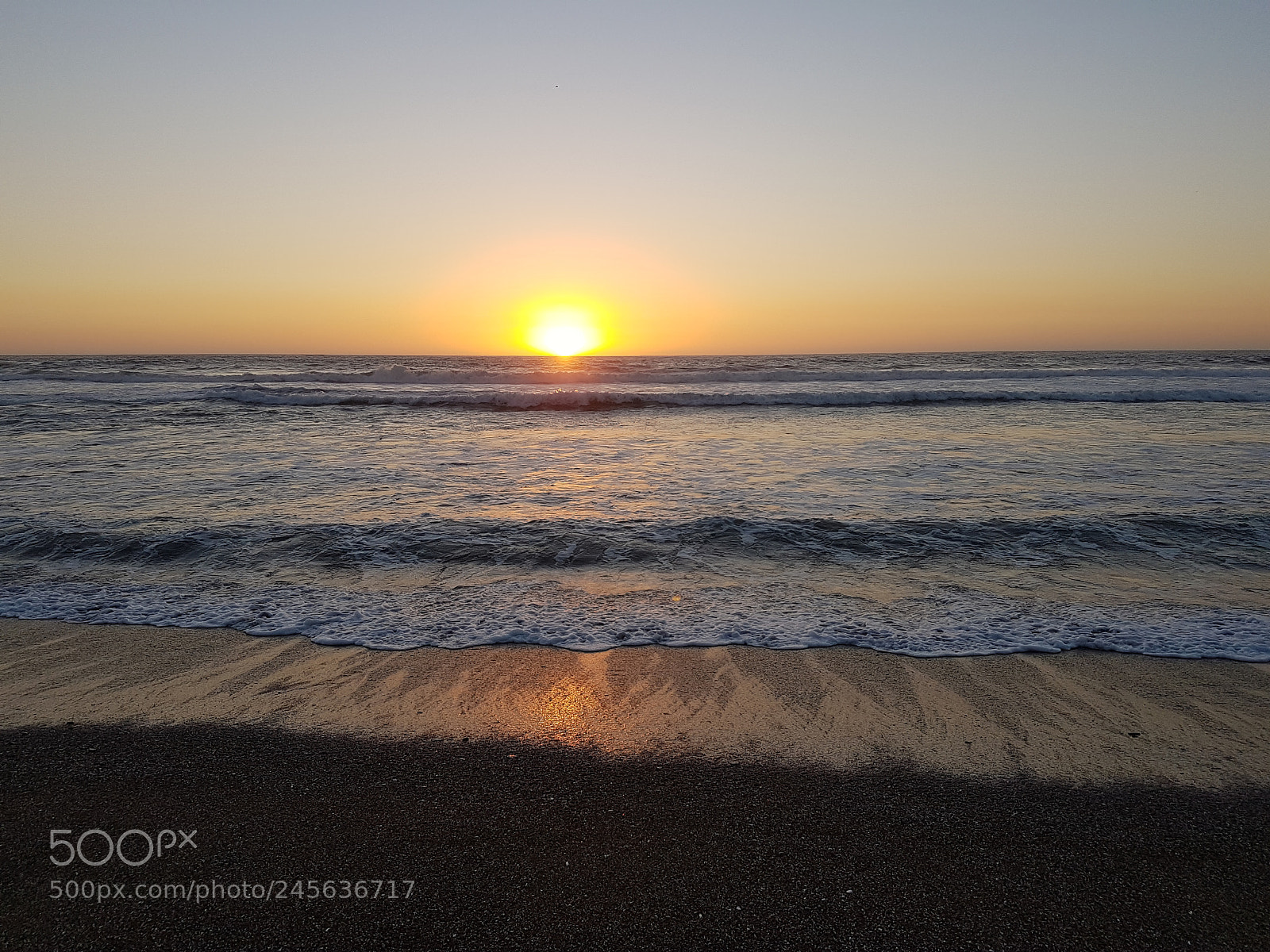 Samsung Galaxy S7 Edge sample photo. Sunset in the beach photography