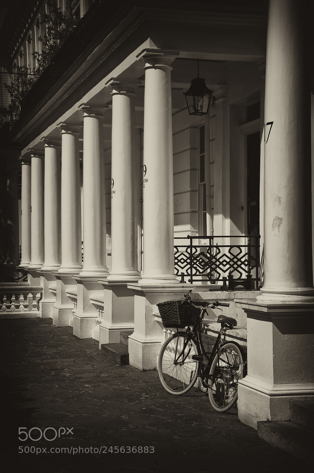 Nikon D300 sample photo. Bicycle in chelsea photography