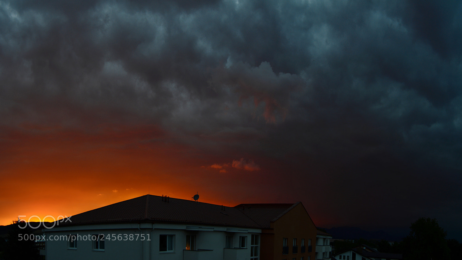Nikon D3200 sample photo. Sunset from hell photography