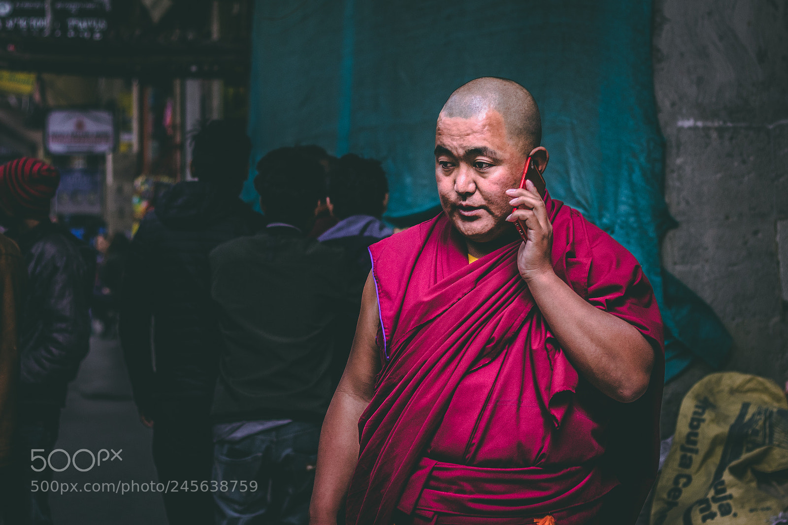 Canon EOS 77D (EOS 9000D / EOS 770D) sample photo. The monk photography
