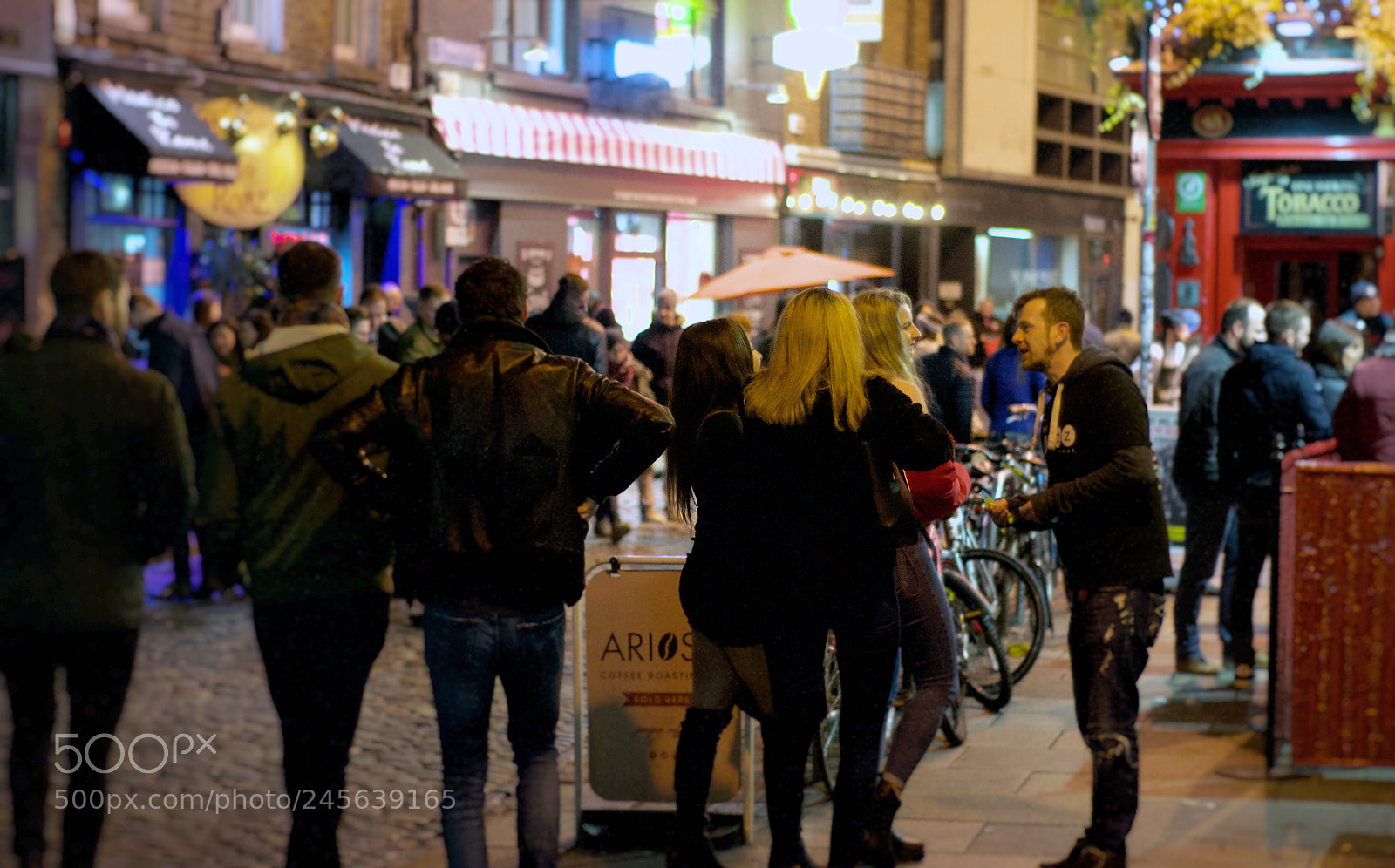 Nikon D90 sample photo. Temple bar quarter photography