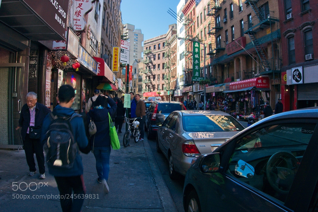 Sony Cyber-shot DSC-RX100 IV sample photo. Chinatown, manhattan photography