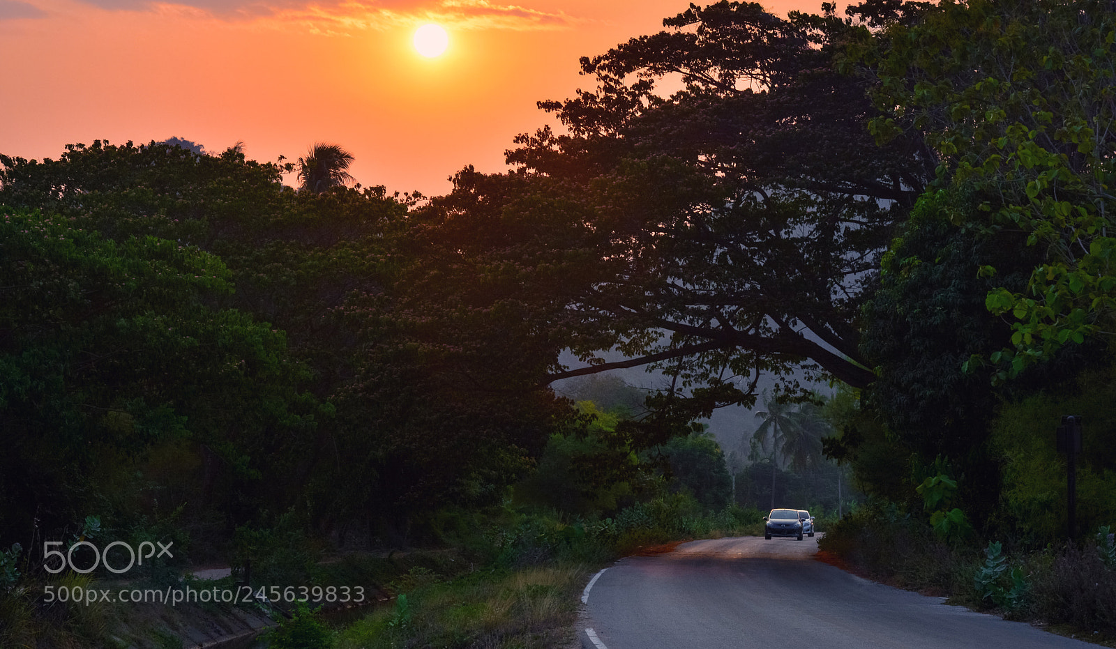 Nikon D7100 sample photo. Sunset in thailand photography
