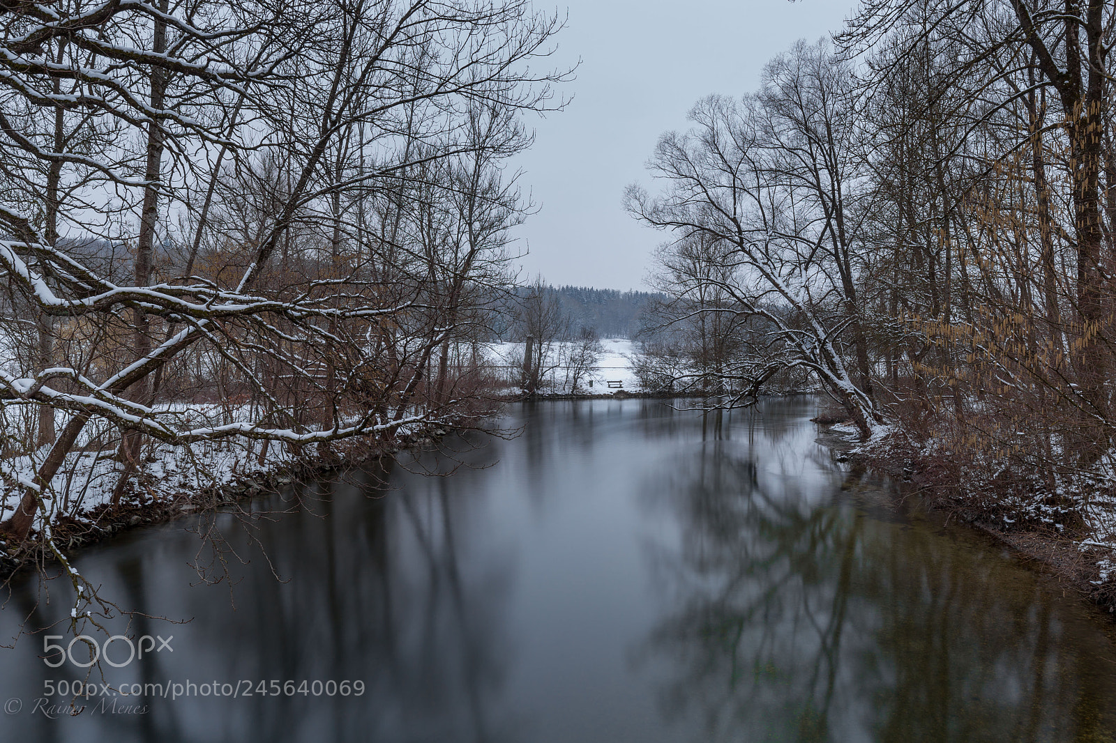 Canon EOS 6D sample photo. Winter at the river photography