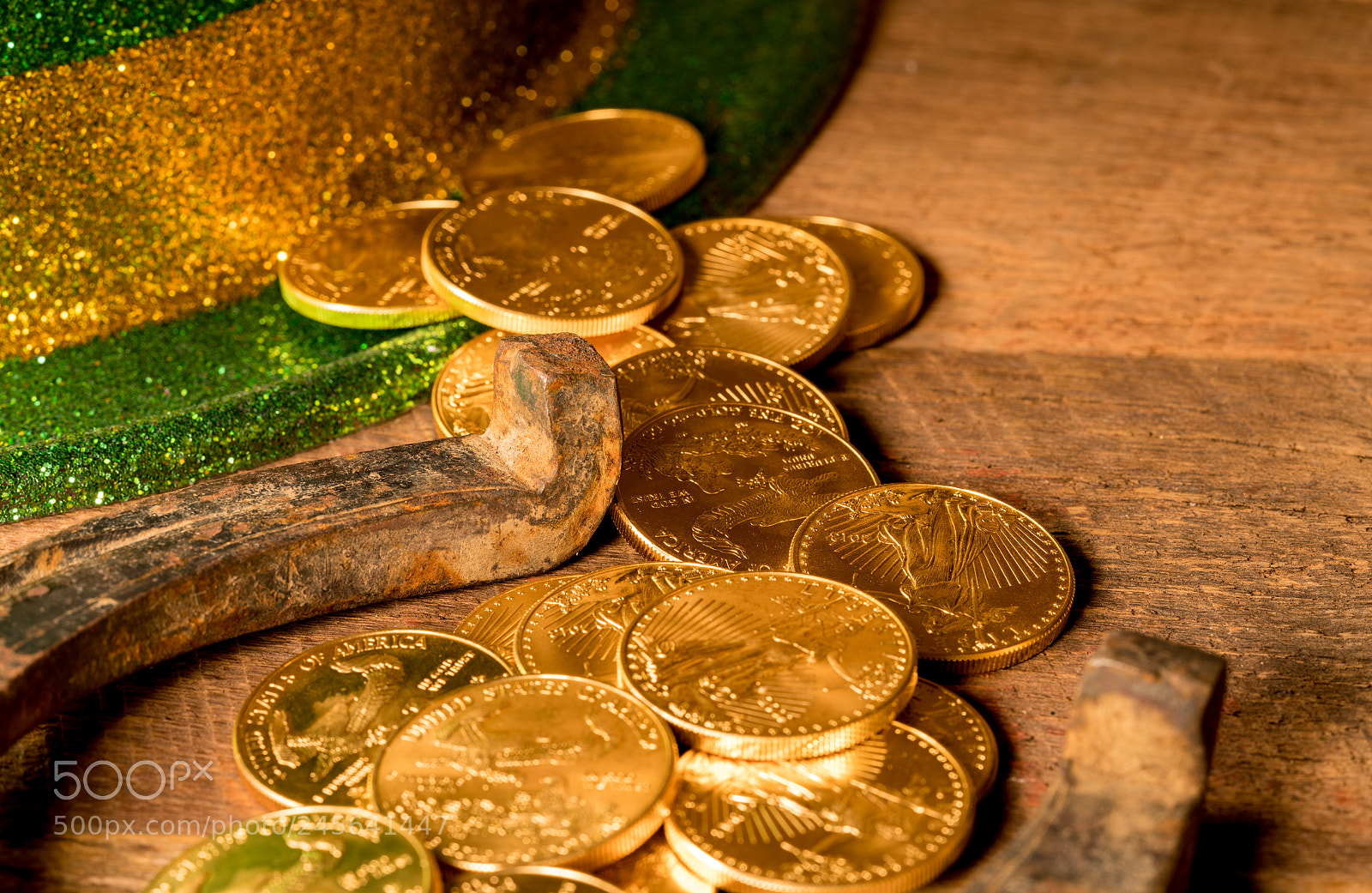 Sony a7R II sample photo. Pile of gold coins photography
