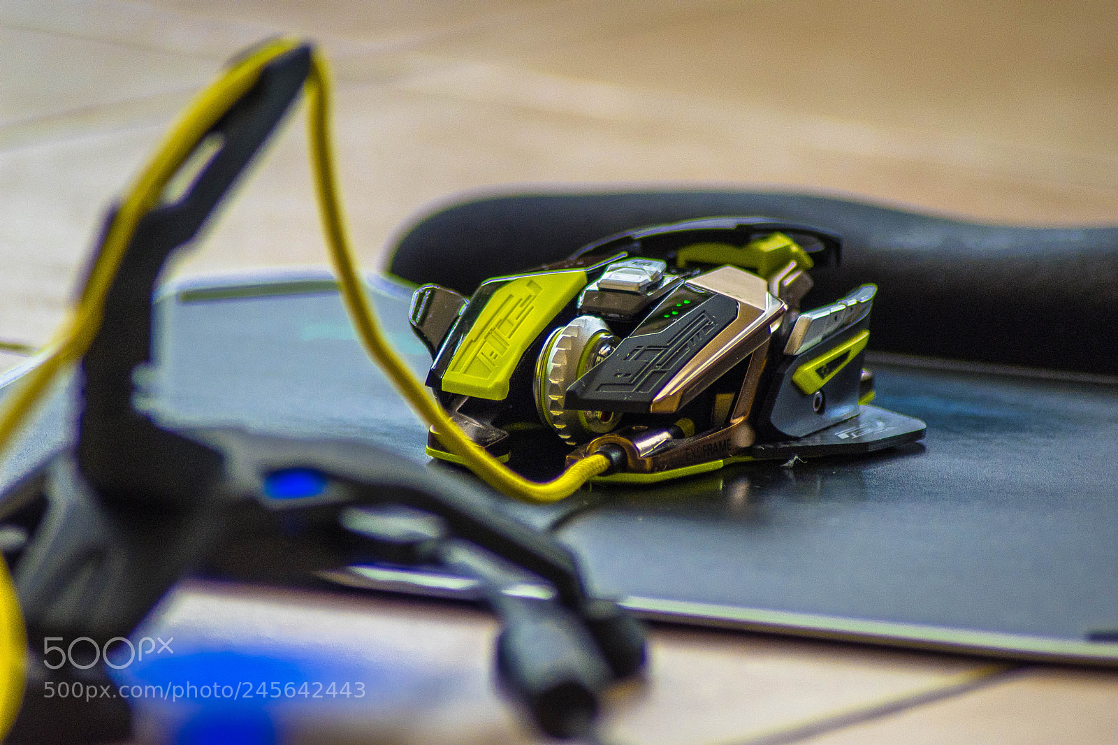 Nikon D5500 sample photo. Gamer mouse photography