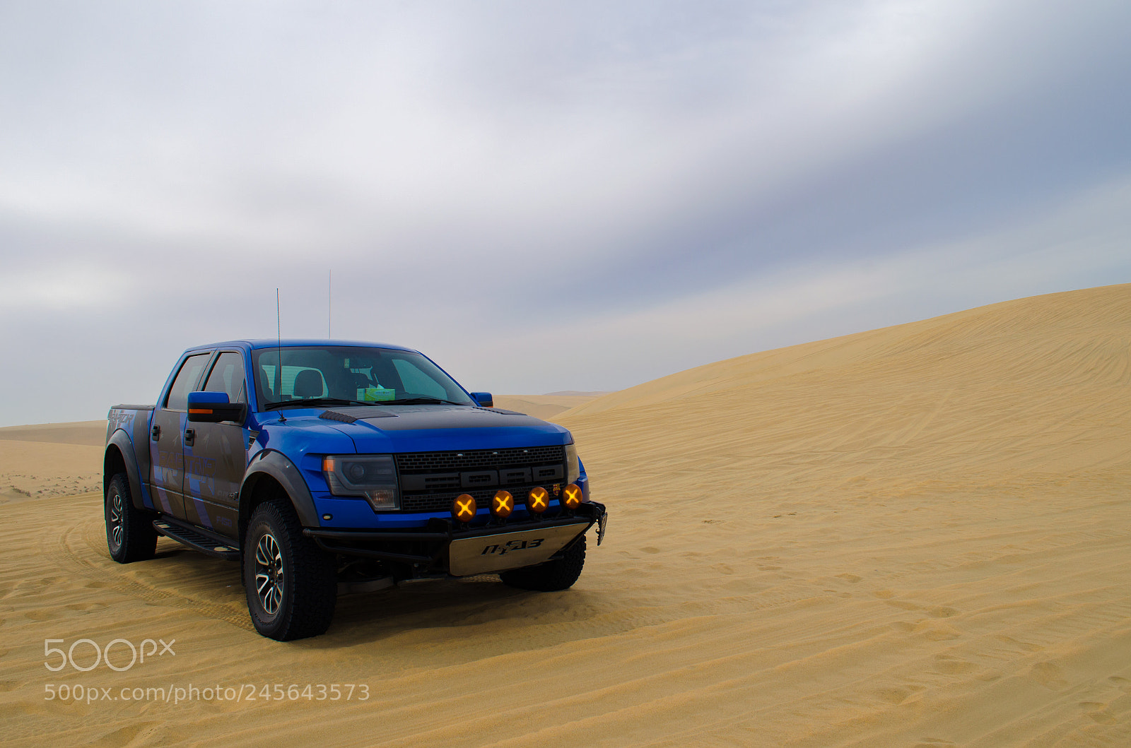 Nikon D5100 sample photo. Ford raptor in qatar's photography