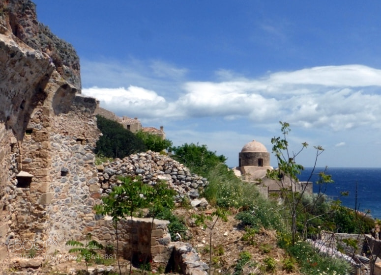 Panasonic Lumix DMC-ZS30 (Lumix DMC-TZ40) sample photo. Monemvasia photography