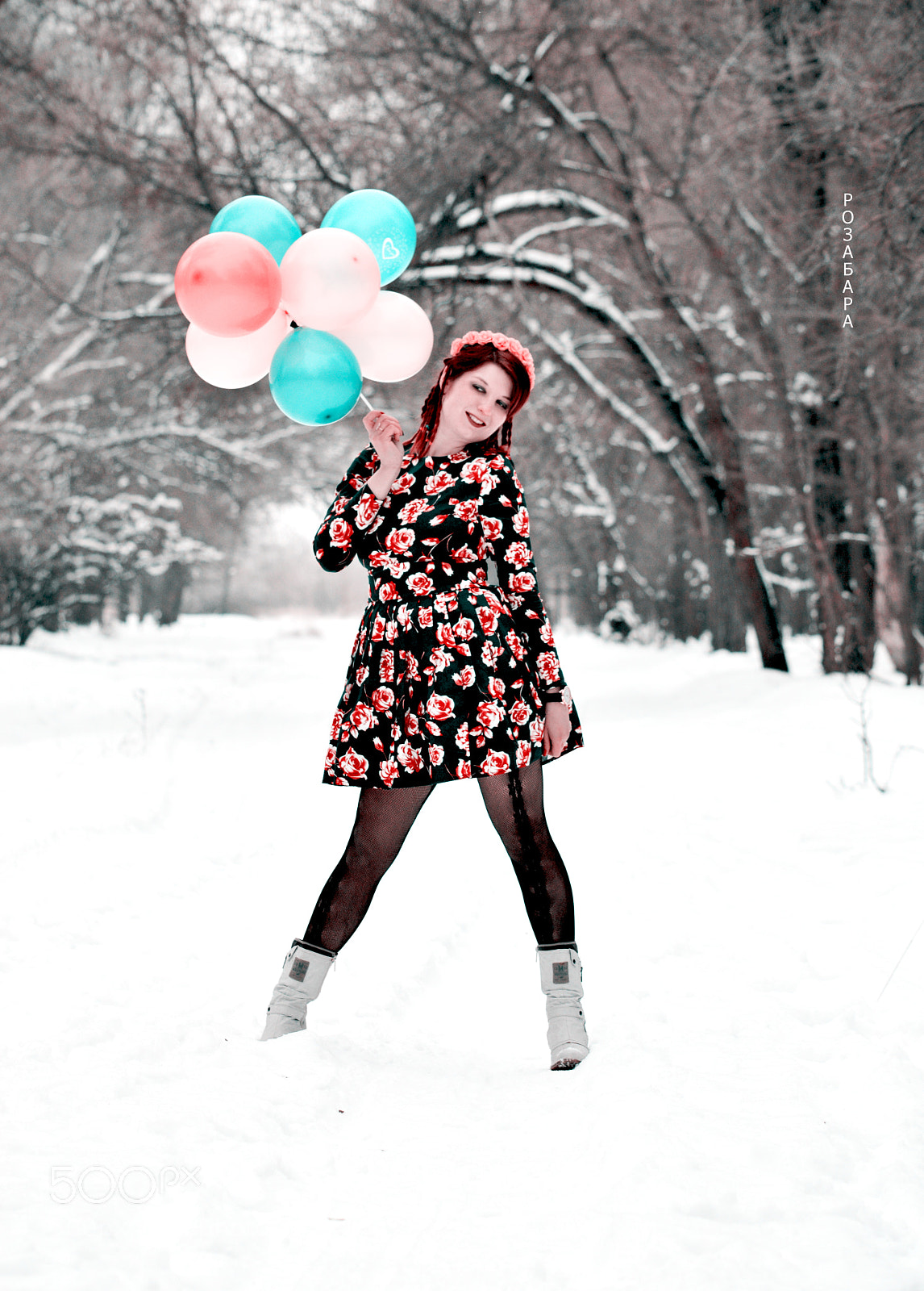 Nikon D3200 sample photo. Мари зимнее настроение photography