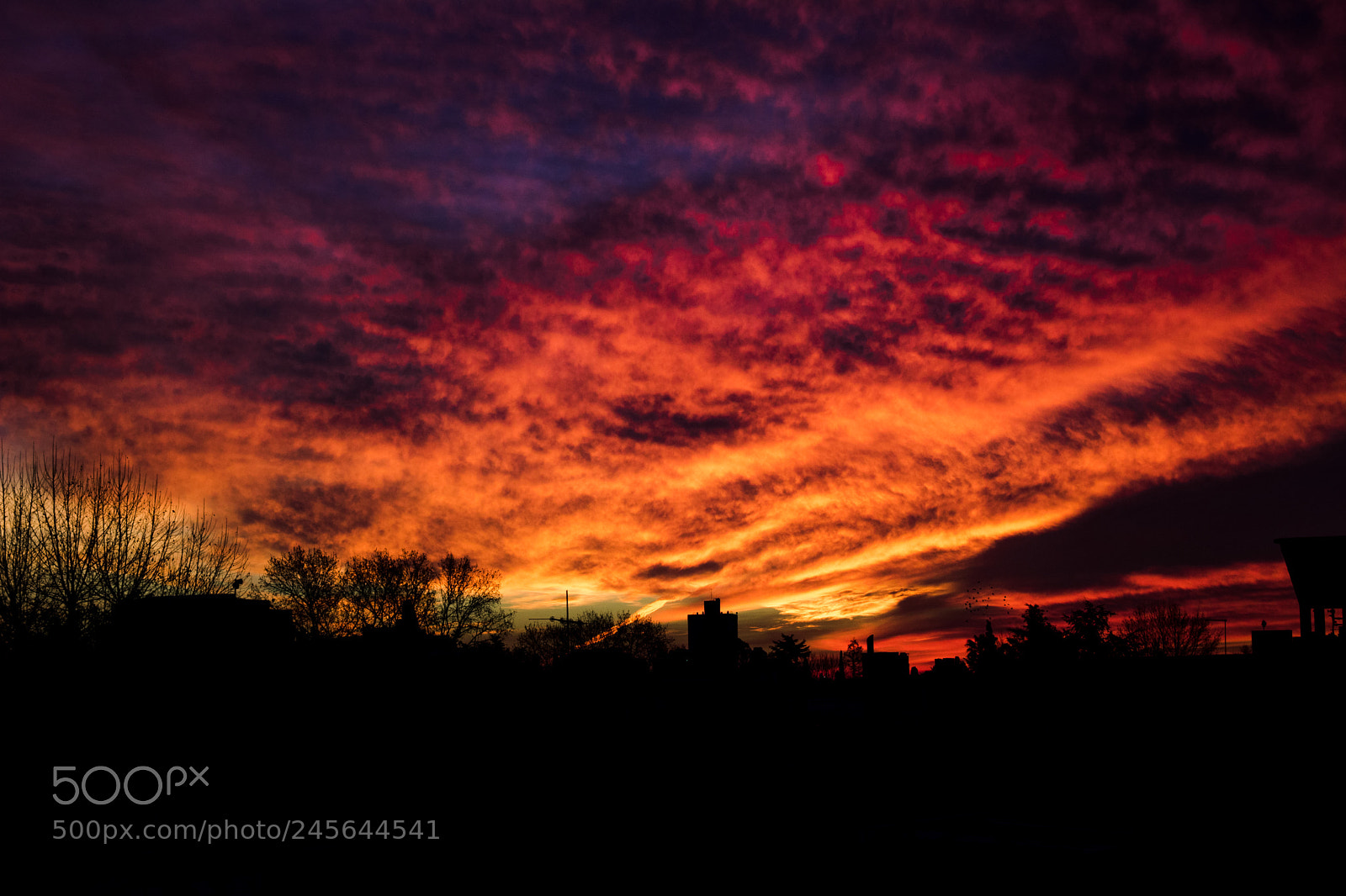 Nikon D5200 sample photo. Sky hell photography