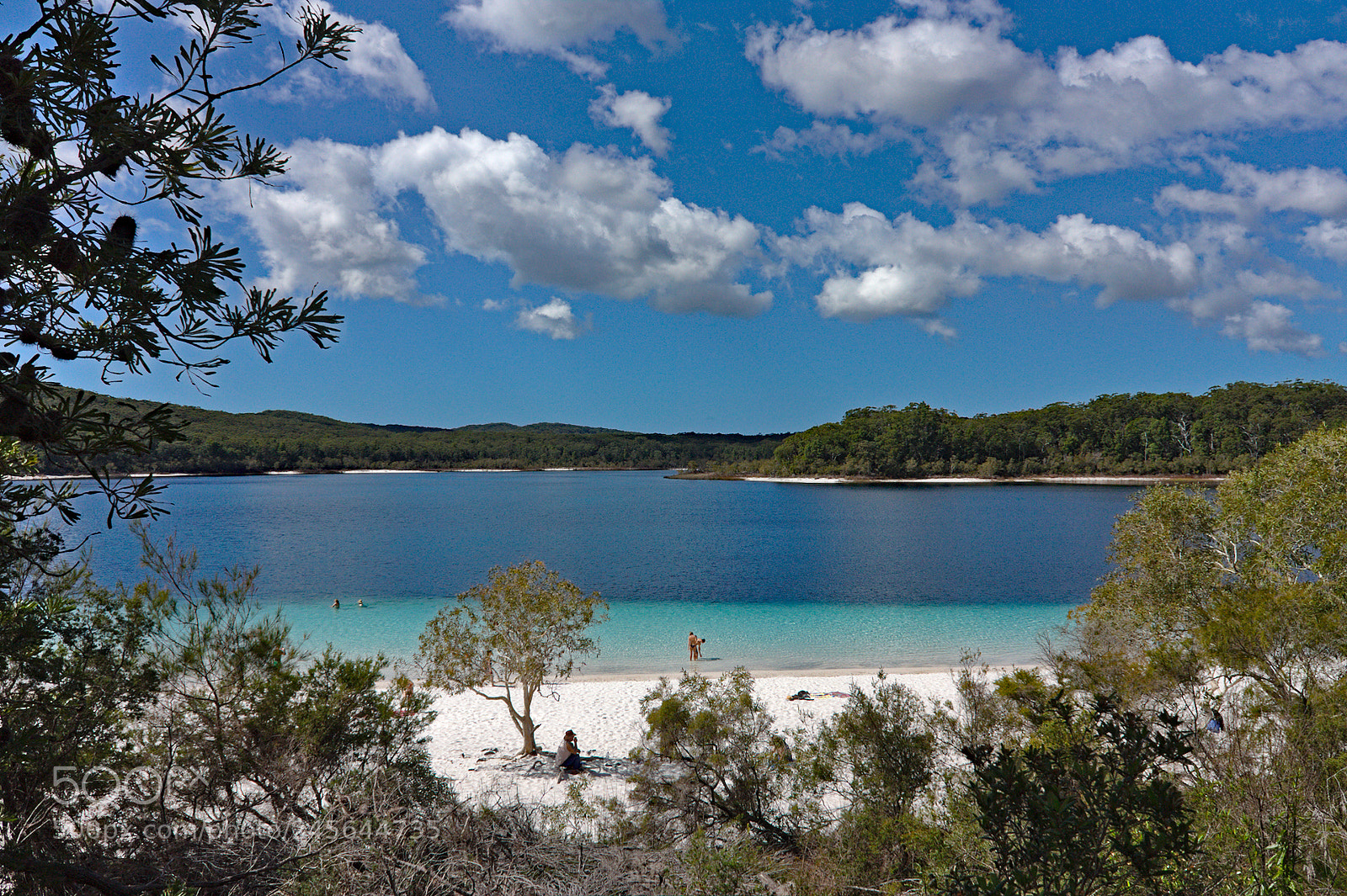 Canon EF-S 18-55mm F3.5-5.6 IS sample photo. Lake mckenzie photography