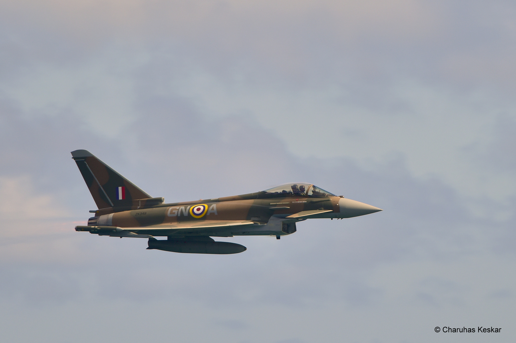 Nikon D810 sample photo. Up close with raf typhoon photography