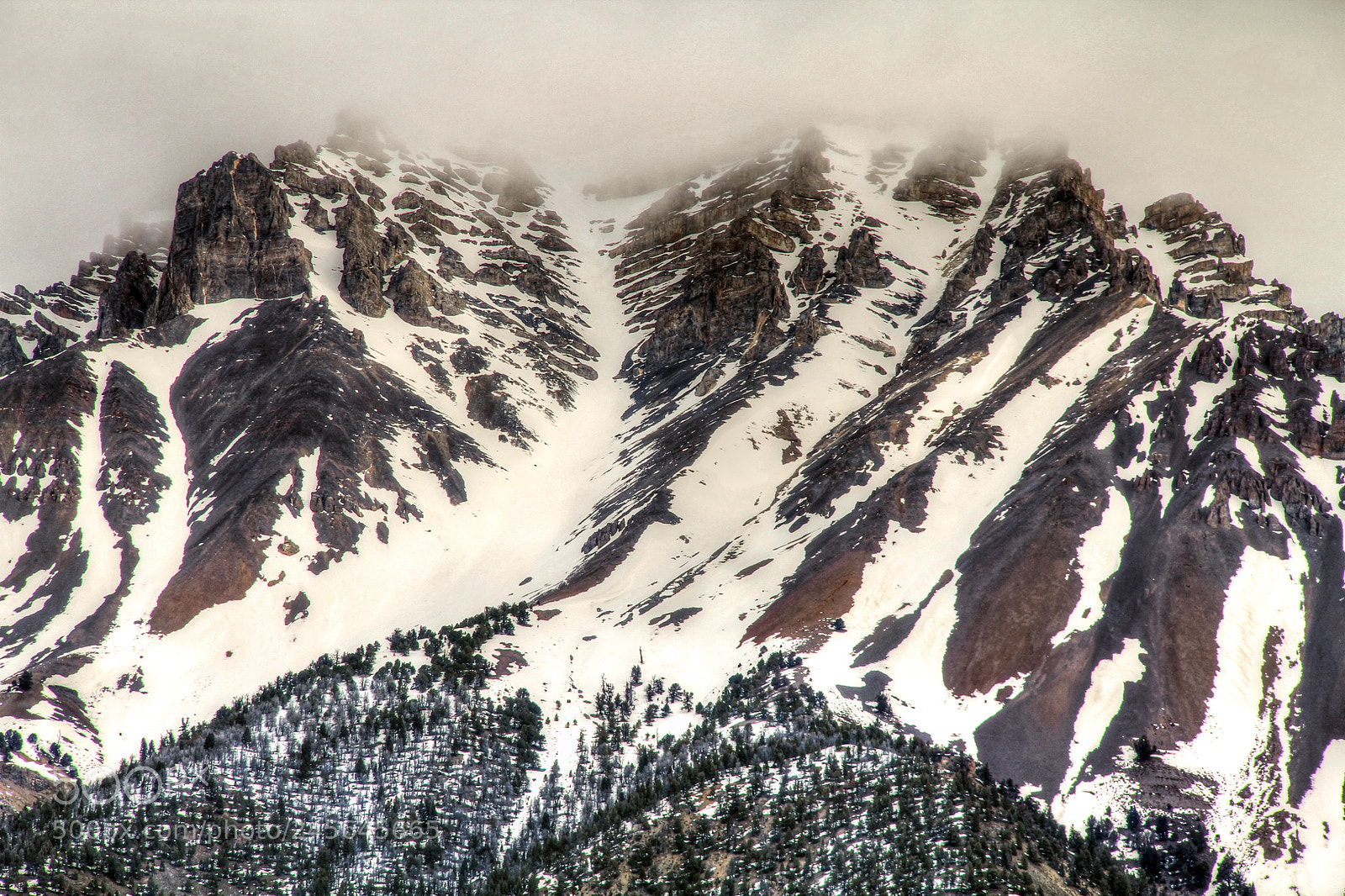 Canon EOS 60D sample photo. Lost river mountains range photography
