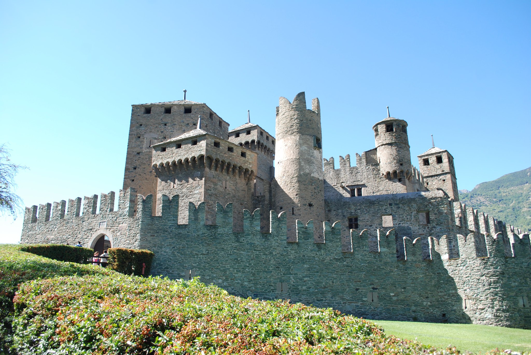 Nikon D80 sample photo. Castle aosta o photography