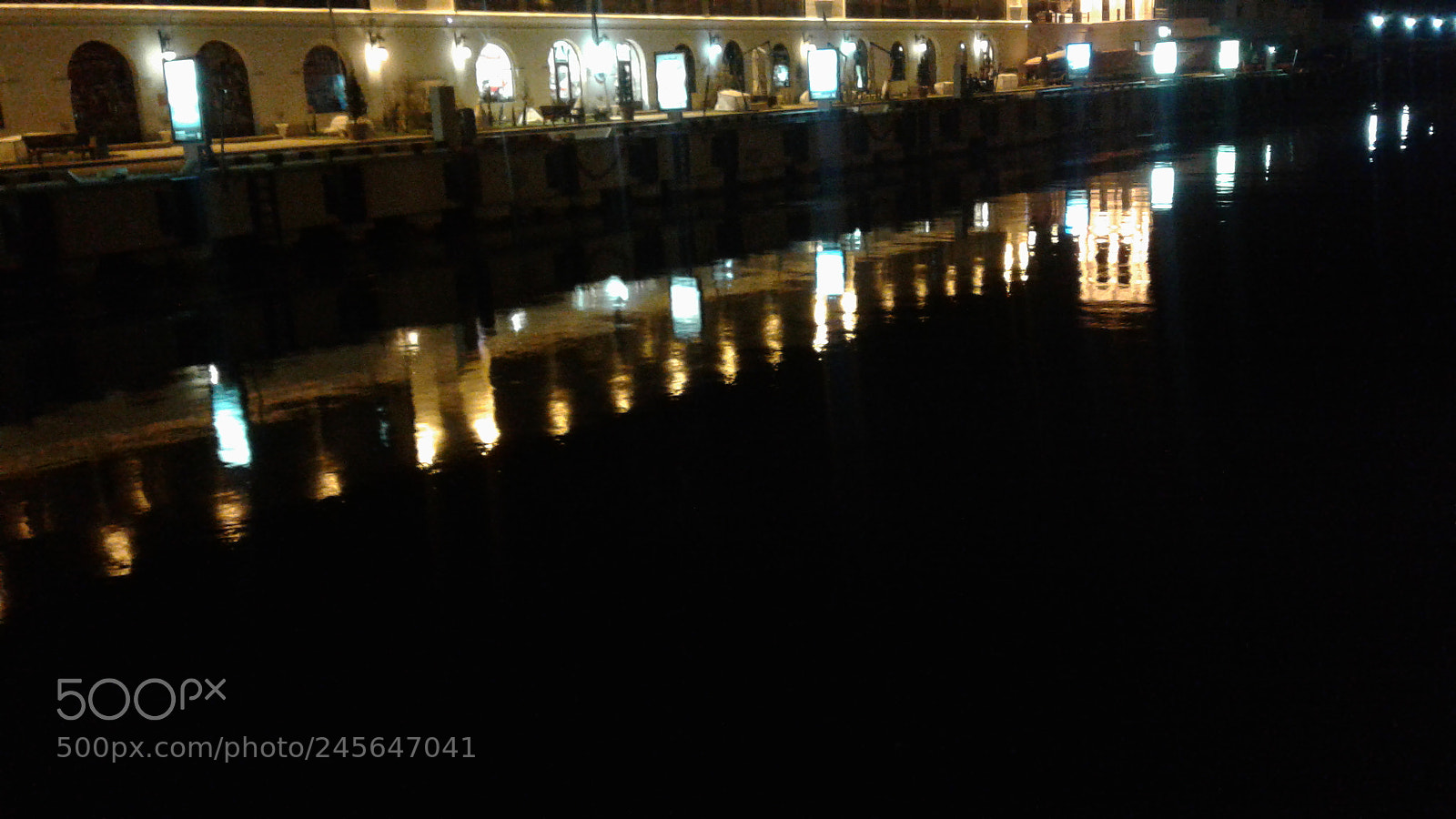 Samsung Galaxy J1 sample photo. Night sea port photography