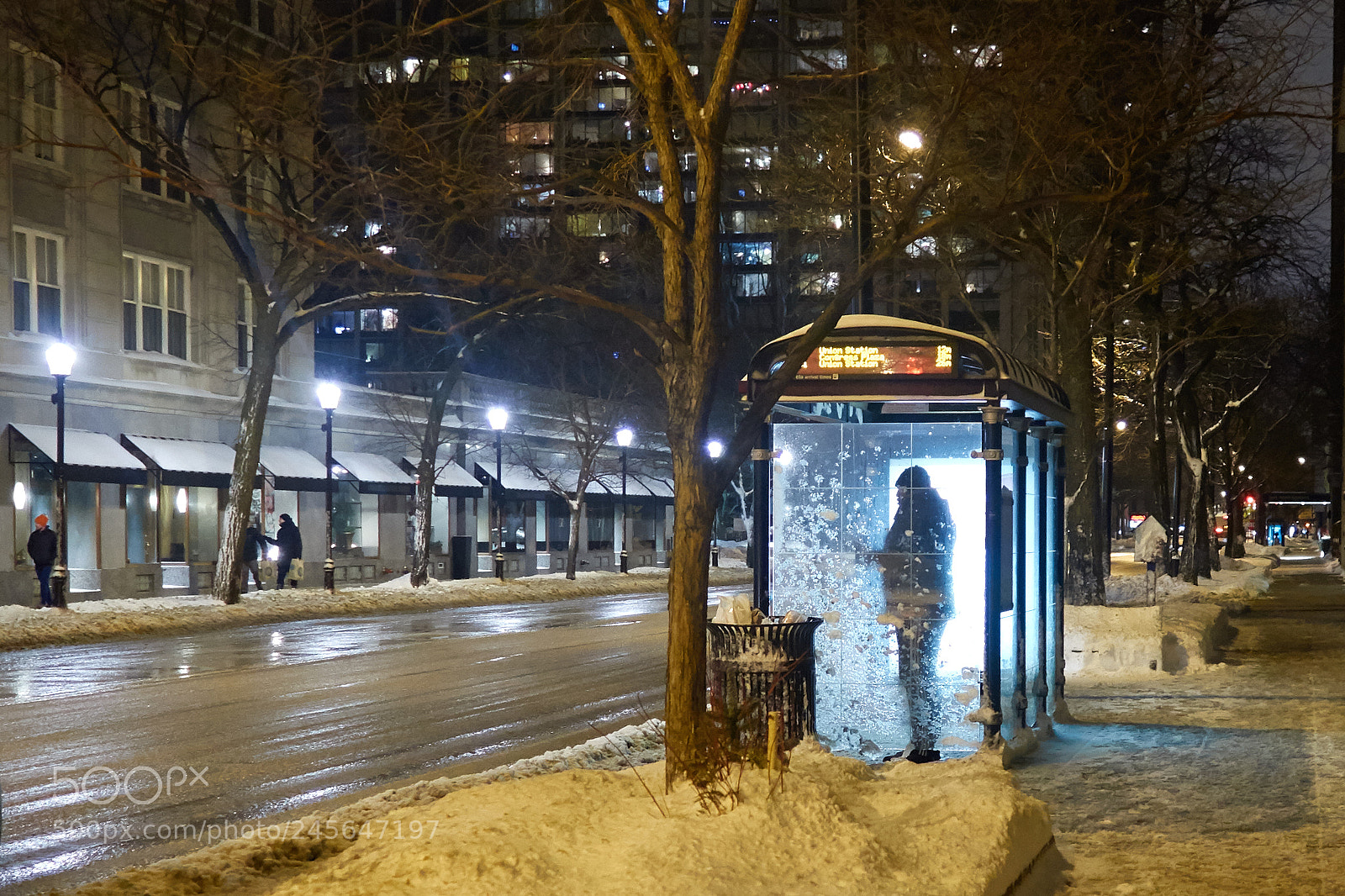 Sony Cyber-shot DSC-RX100 II sample photo. Bus stop photography
