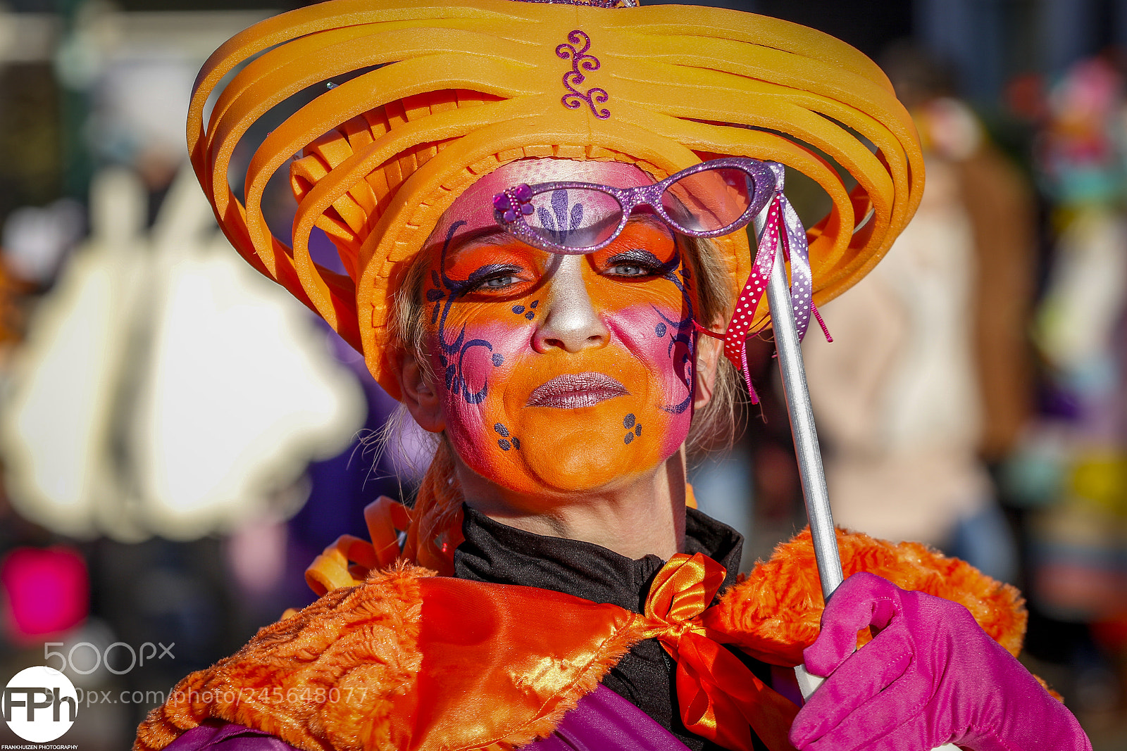 Canon EOS 7D Mark II sample photo. In orange and purple photography